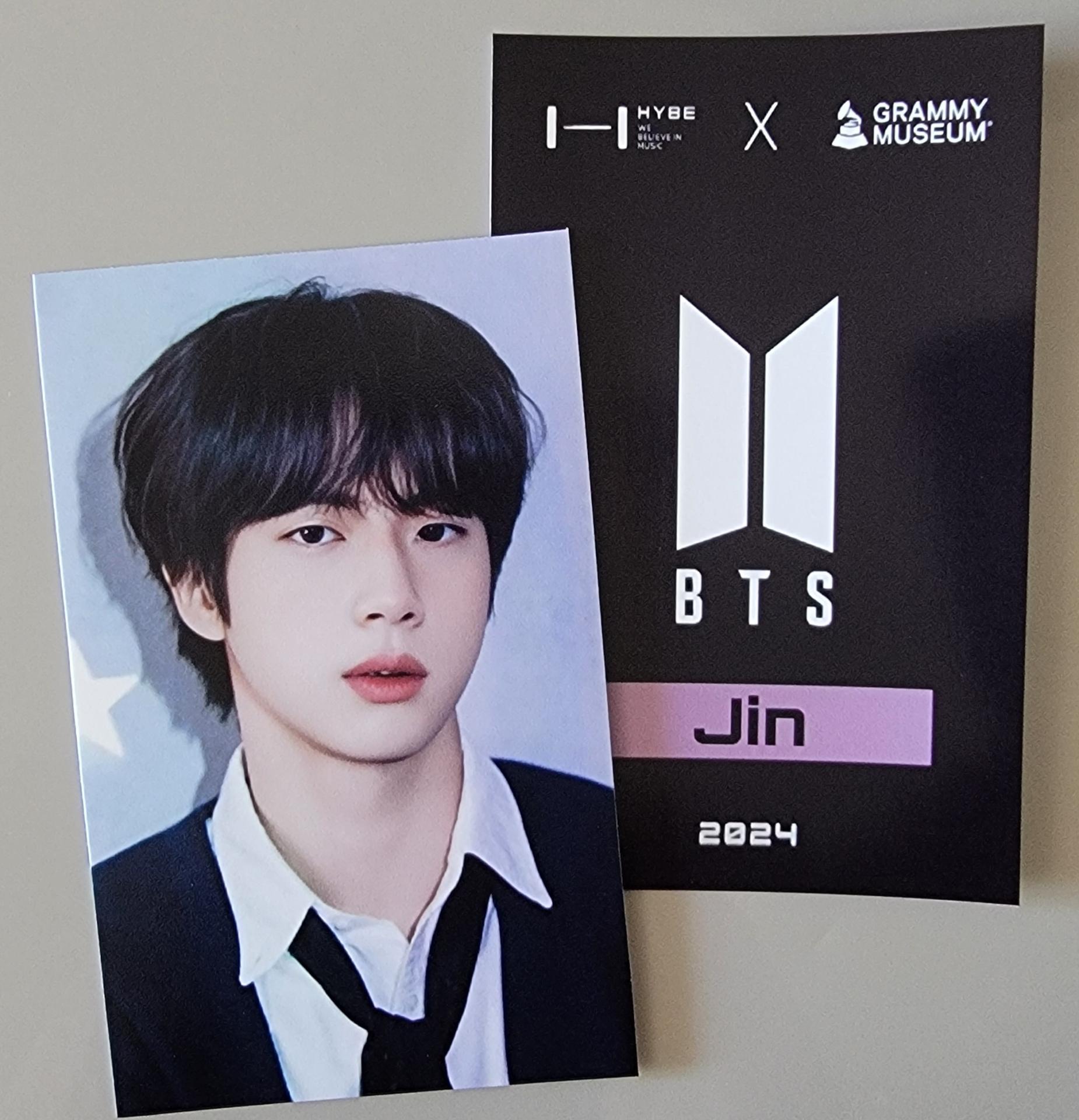 BTS X Grammy Museum Exhibition Photo Cards  