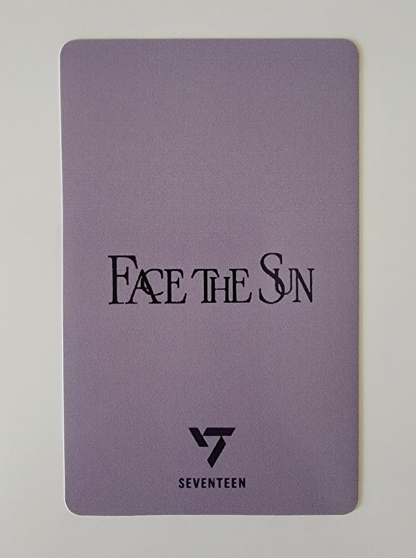 Seventeen Mingyu - Face The Sun Photocard