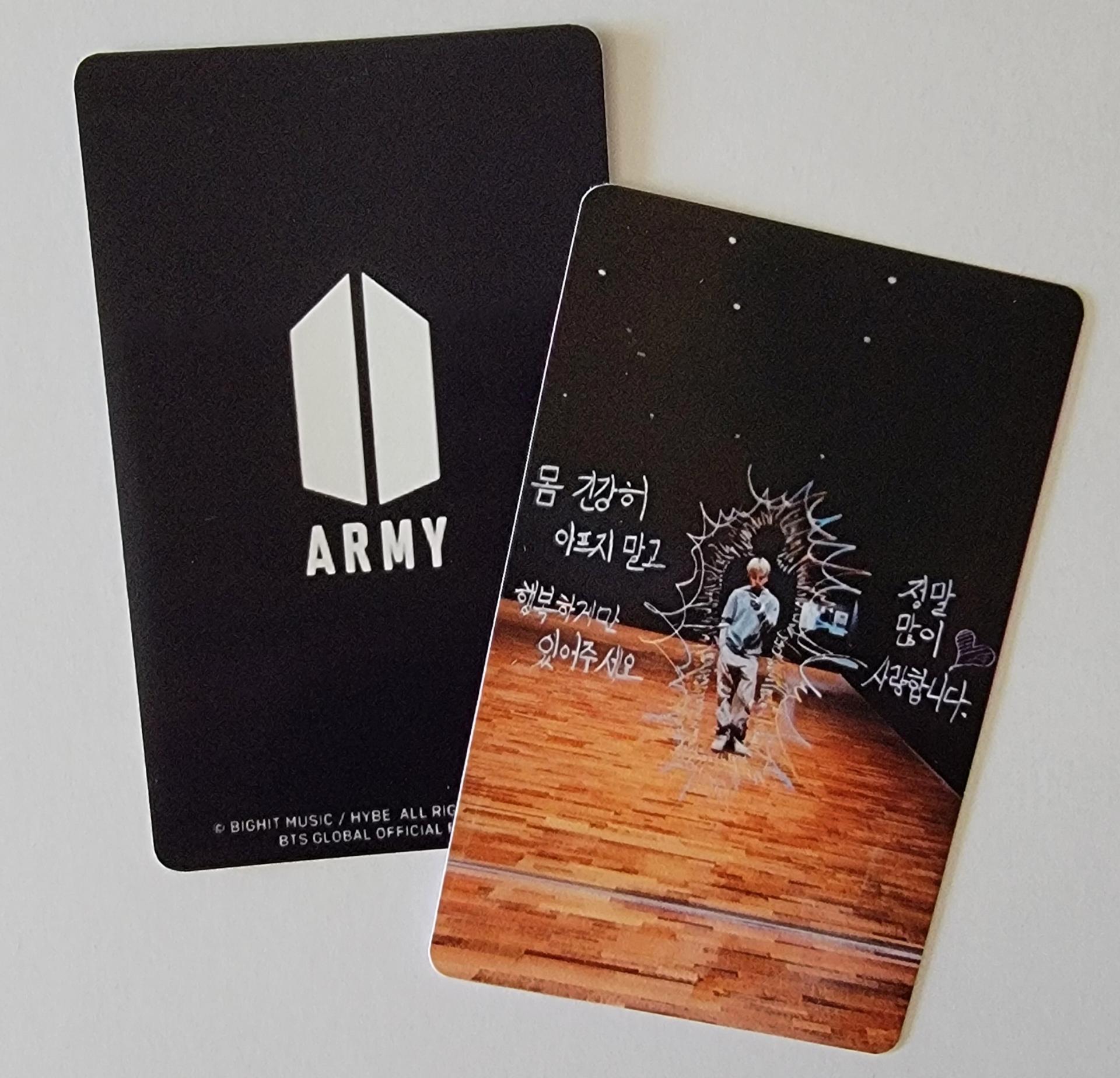 Jimin - Muse :  JPFC Raffle Photocard