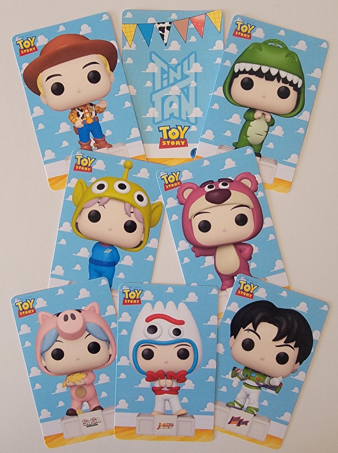 BTS - Funko Tiny Tan TS Photocards
