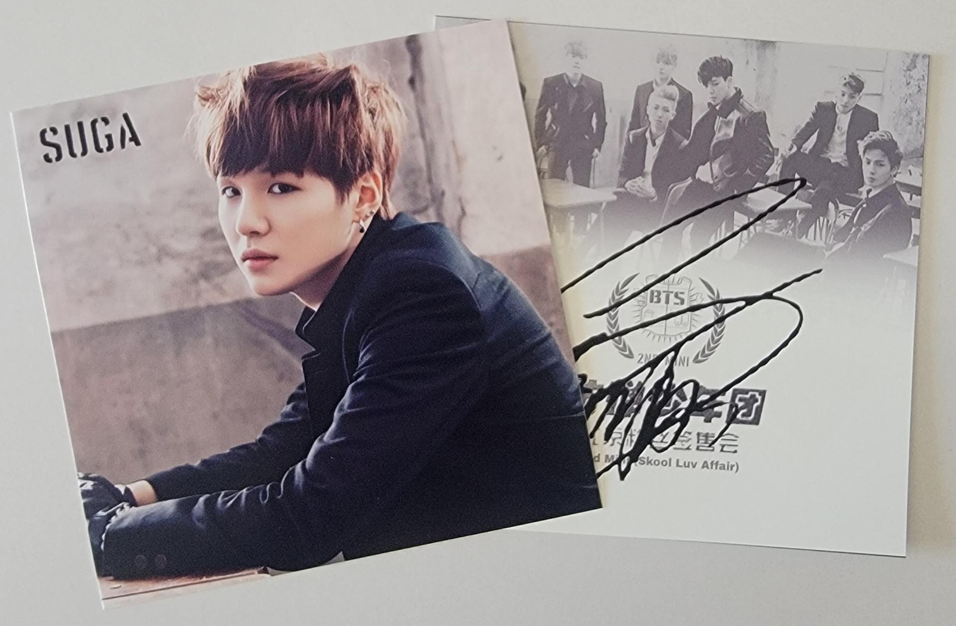 BTS - Skool Luv Affair - Beijing Fansign Event Photocards