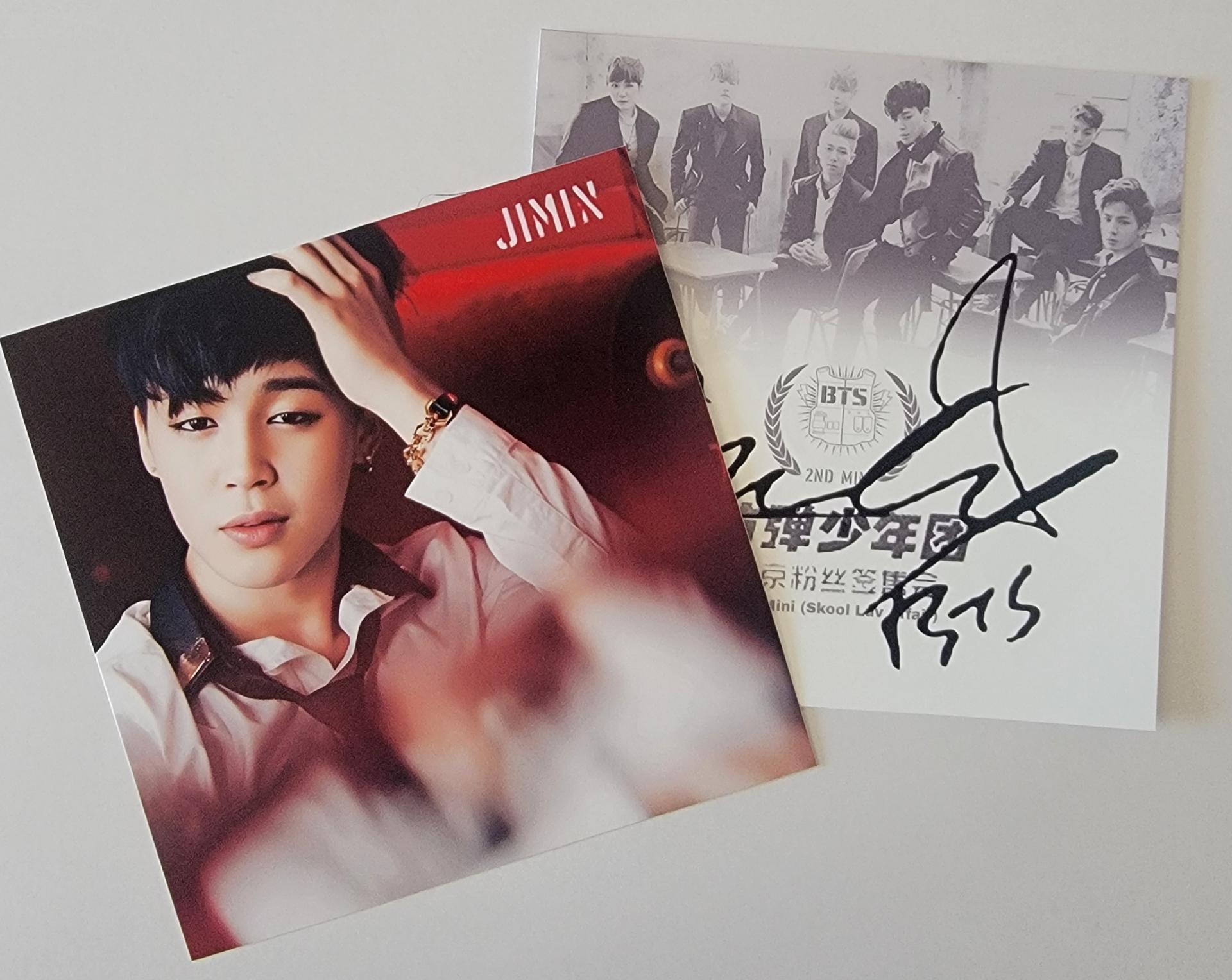 BTS - Skool Luv Affair - Beijing Fansign Event Photocards