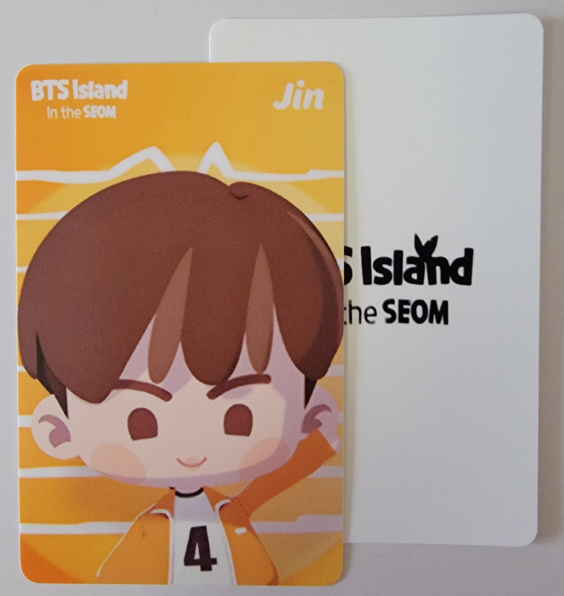 BTS Island Butter Figure Photocards