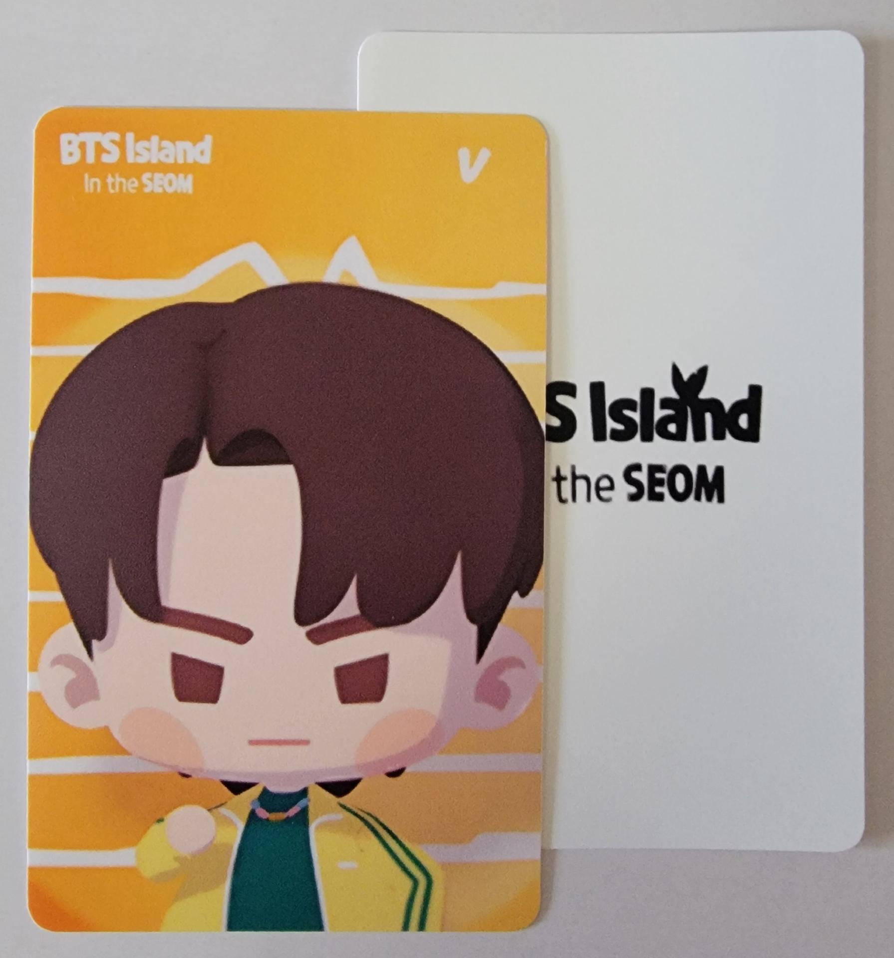 BTS Island Butter Figure Photocards