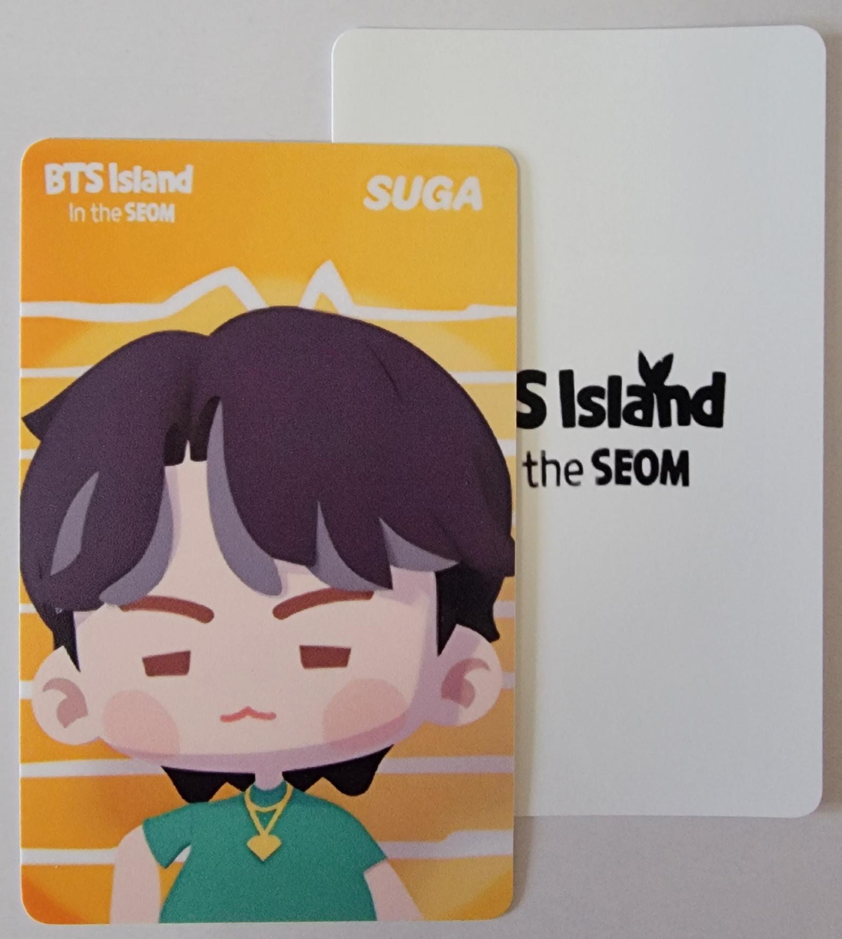 BTS Island Butter Figure Photocards
