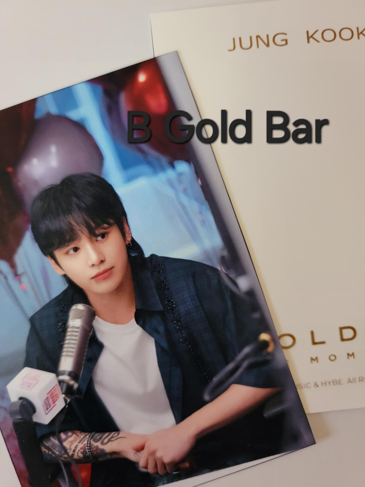 Jungkook : Golden - The Moments Merch Photo Cards