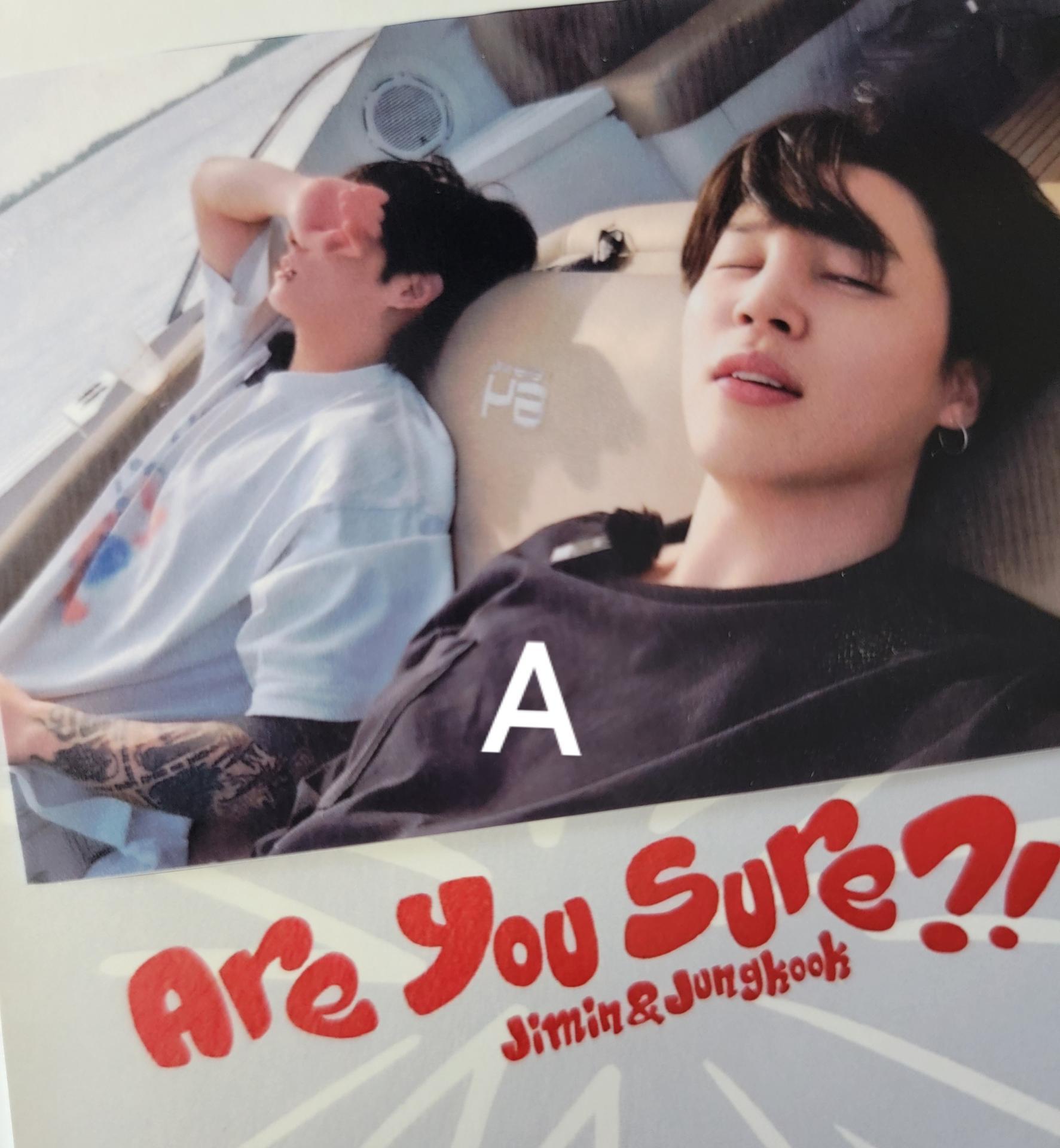BTS - Are You Sure -  Photocards 