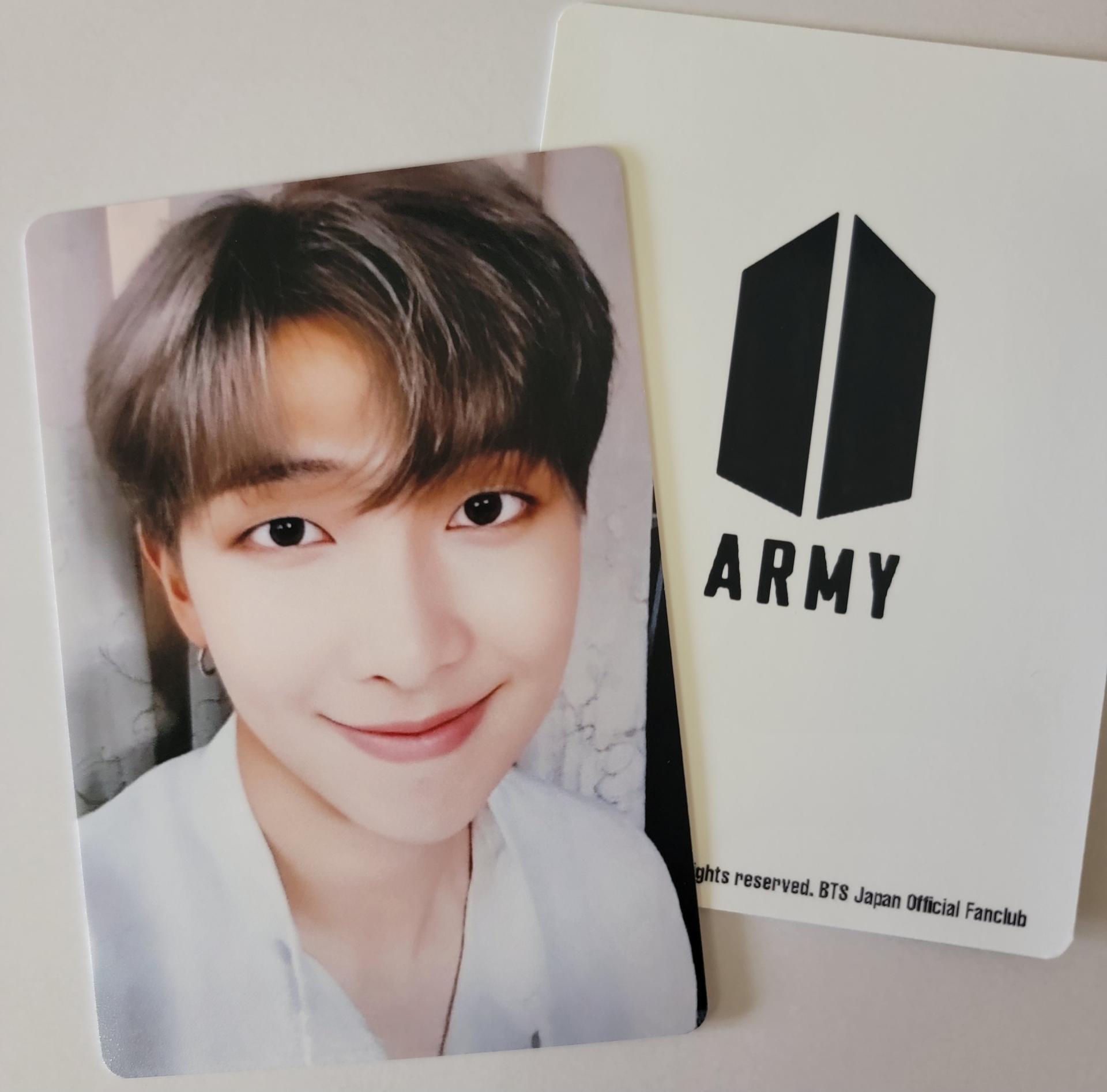 BTS - Love Yourself Japan Fan Club Continuation Benefits Mini Photocards