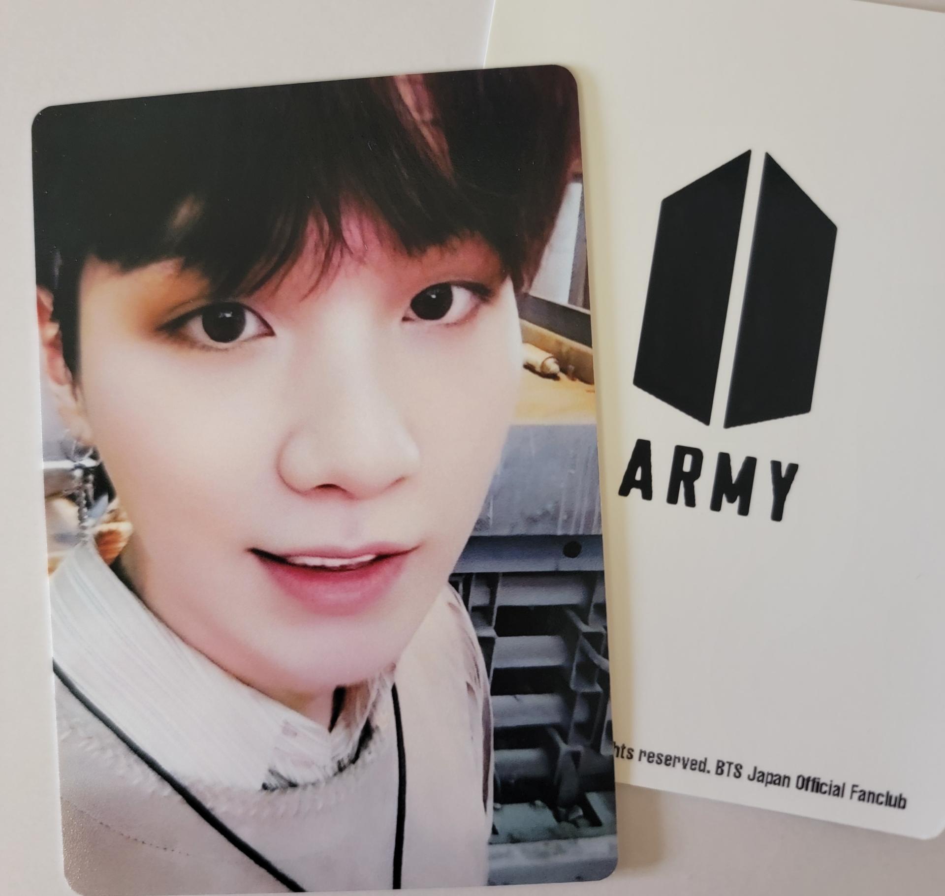 BTS - Love Yourself Japan Fan Club Continuation Benefits Mini Photocards