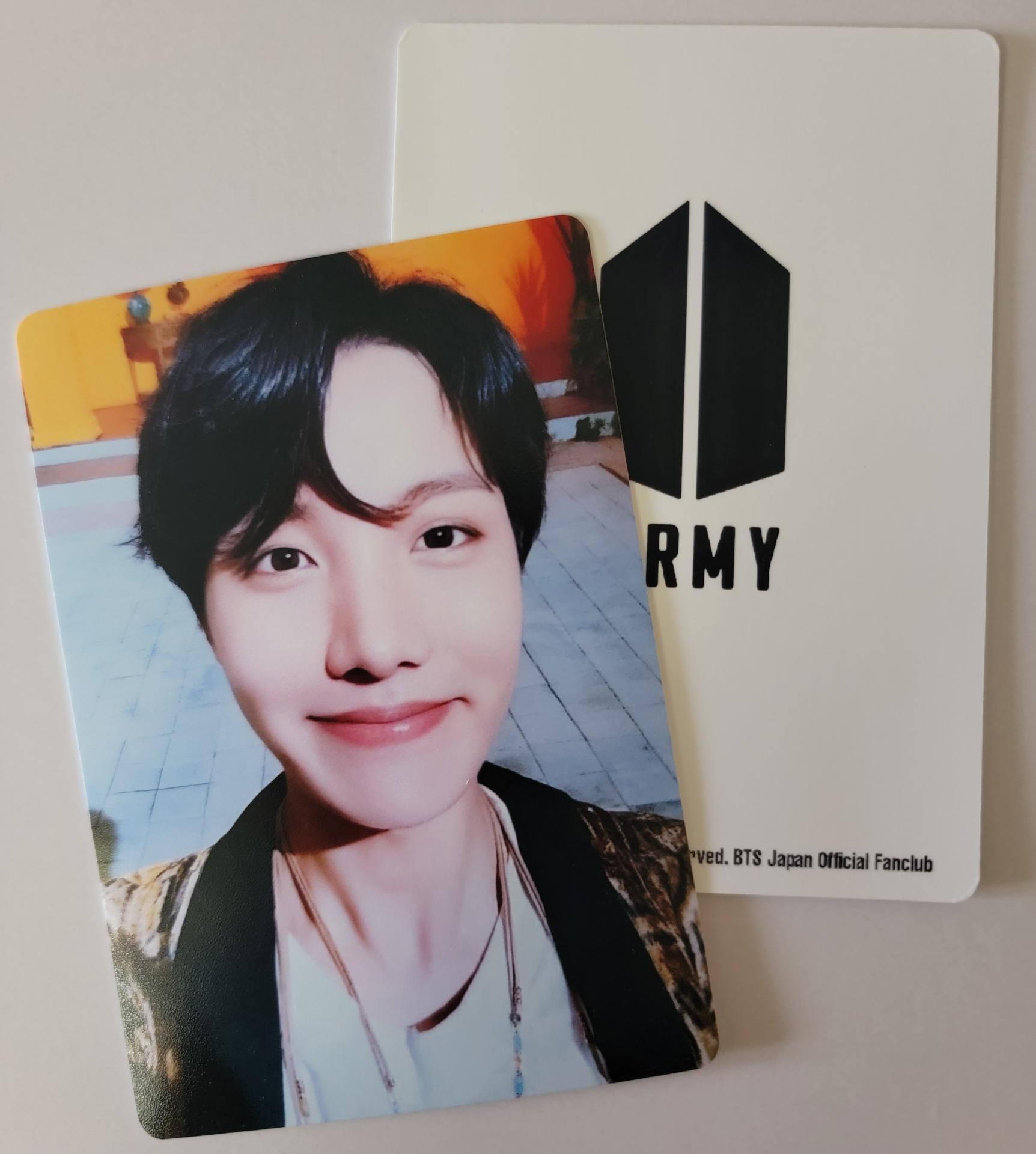 BTS - Love Yourself Japan Fan Club Continuation Benefits Mini Photocards