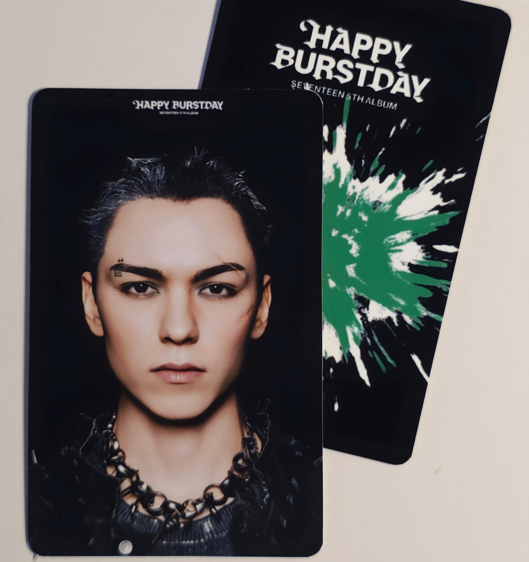 Seventeen Burstday Photocards