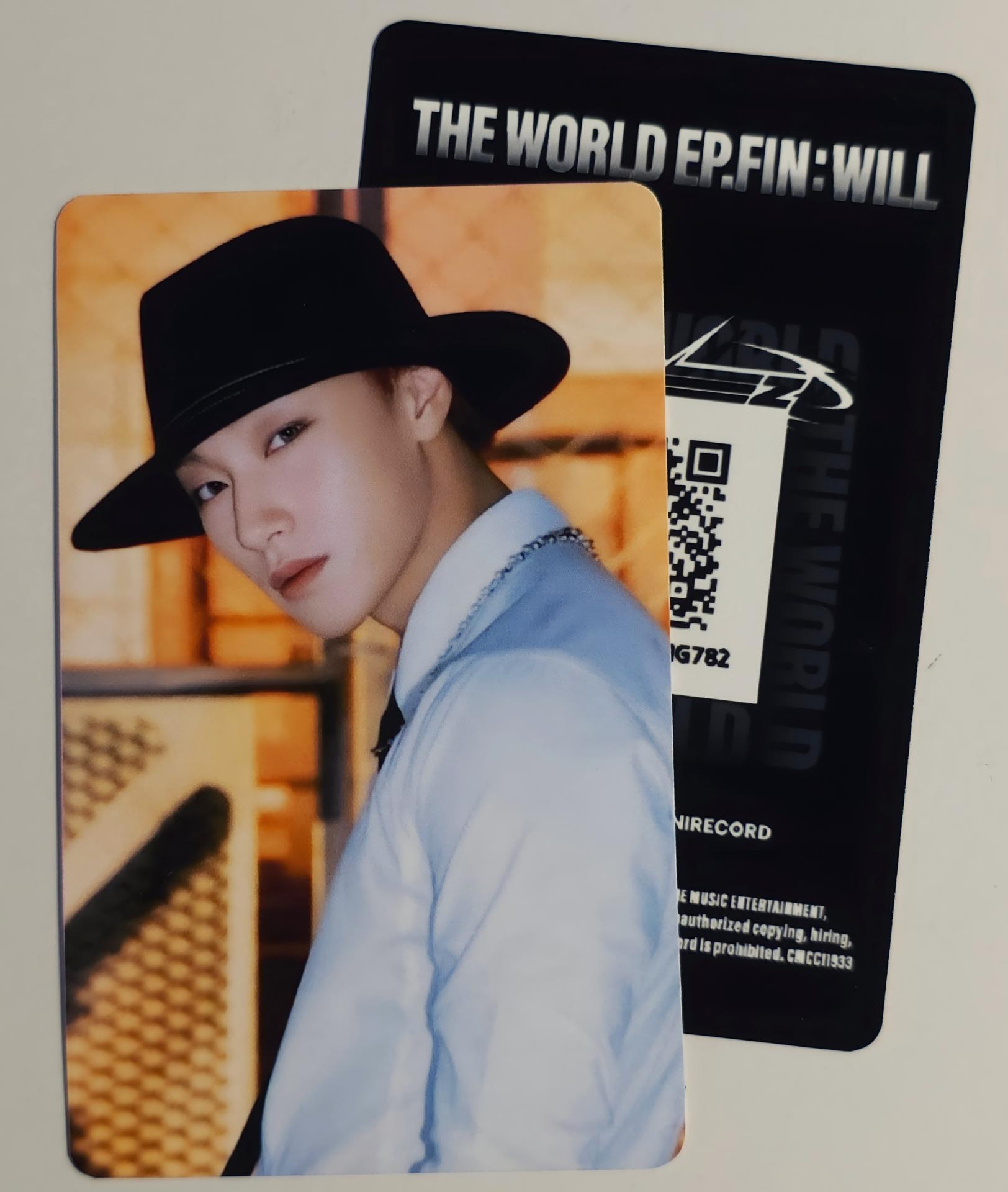 ATEEZ The World Ep Fin Will KQ Platform Ver Photocards