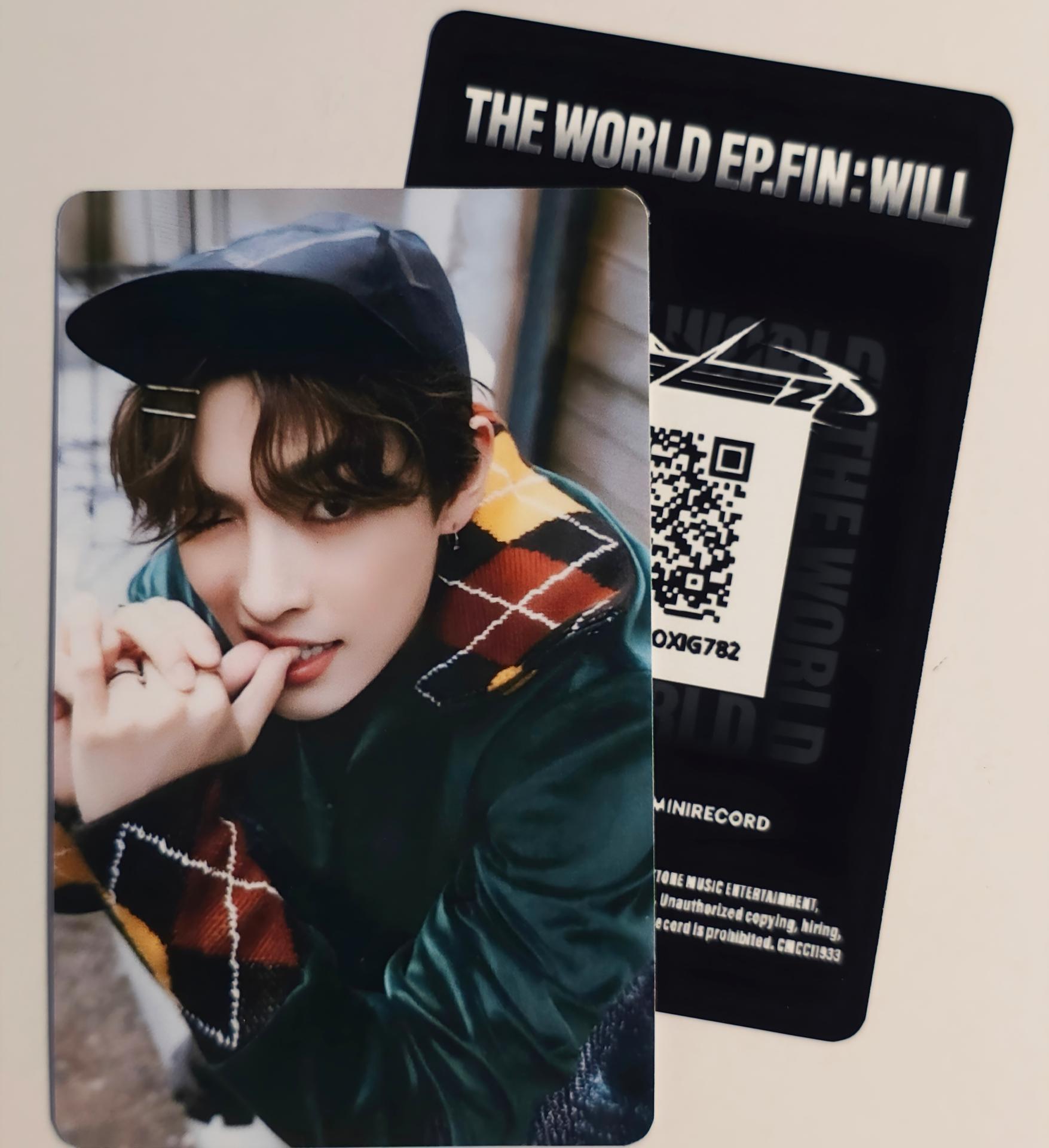 ATEEZ The World Ep Fin Will KQ Platform Ver Photocards