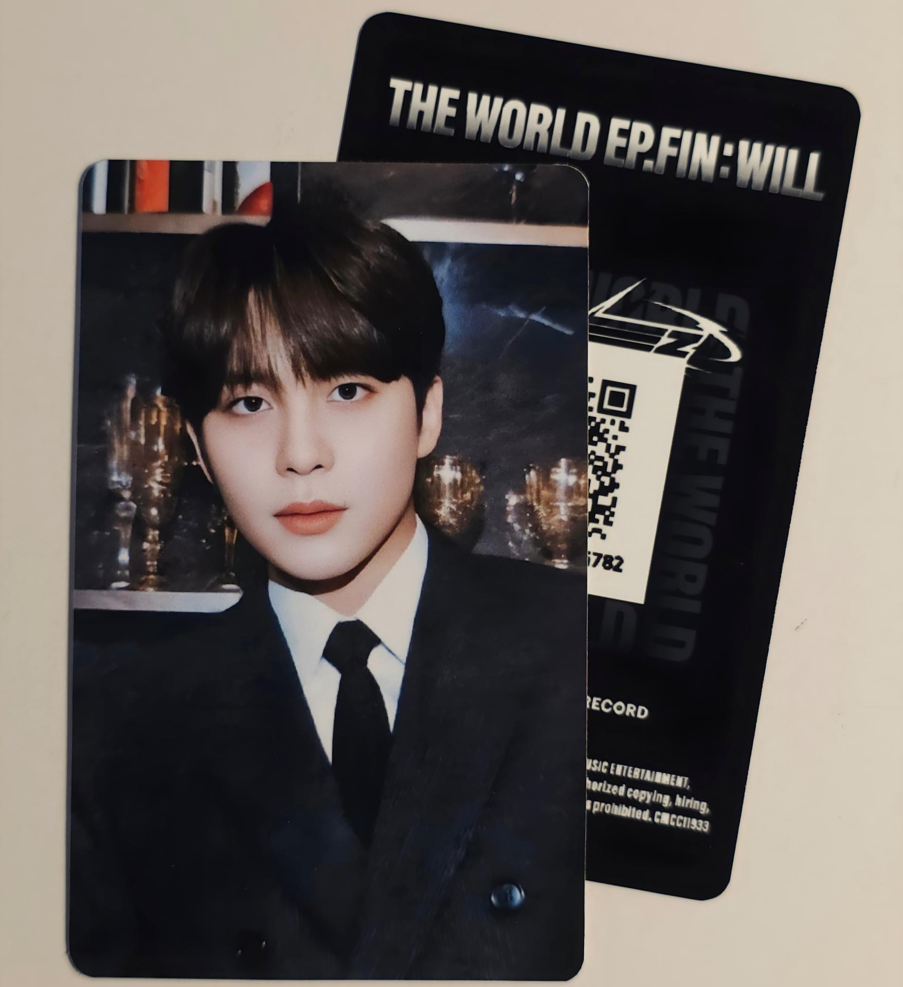 ATEEZ The World Ep Fin Will KQ Platform Ver Photocards