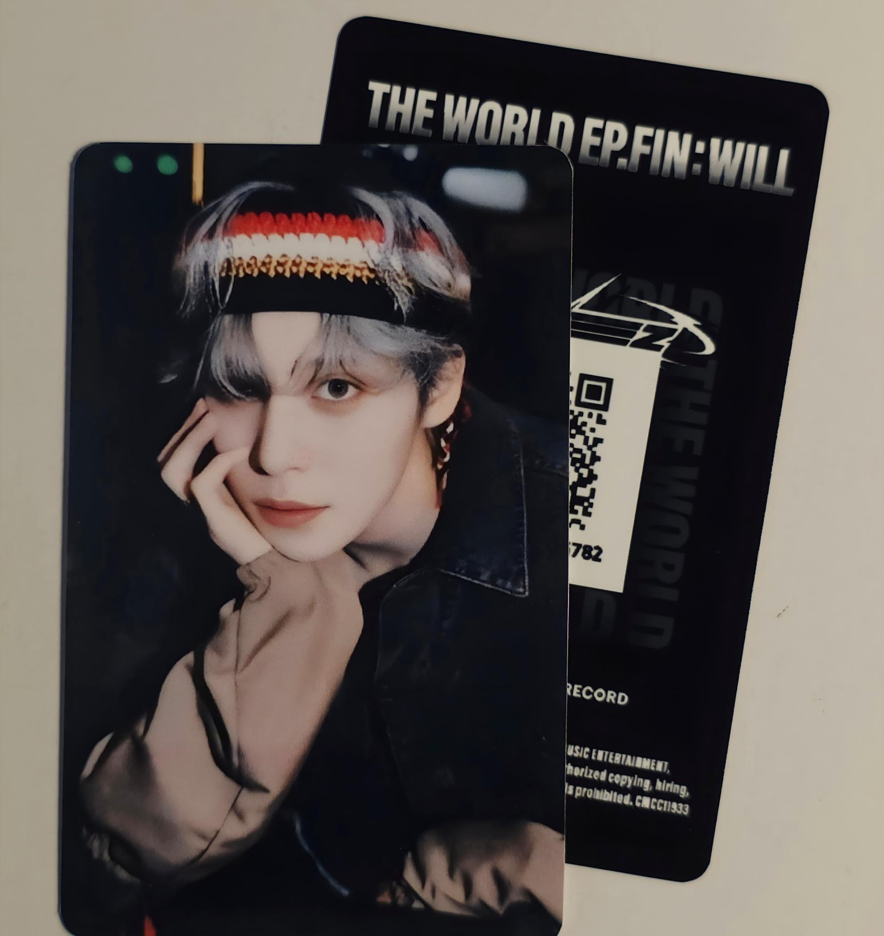 ATEEZ The World Ep Fin Will KQ Platform Ver Photocards