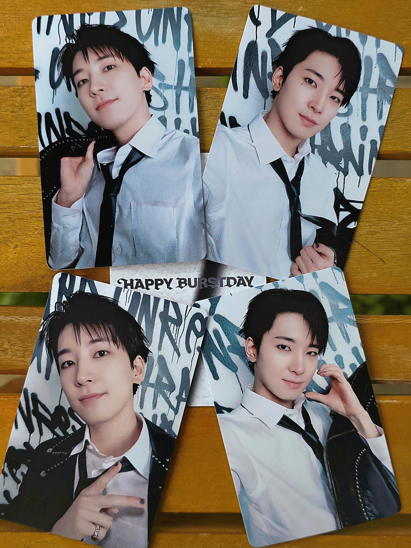 Wonwoo : Happy Burstday -  Daredevil Photocards 