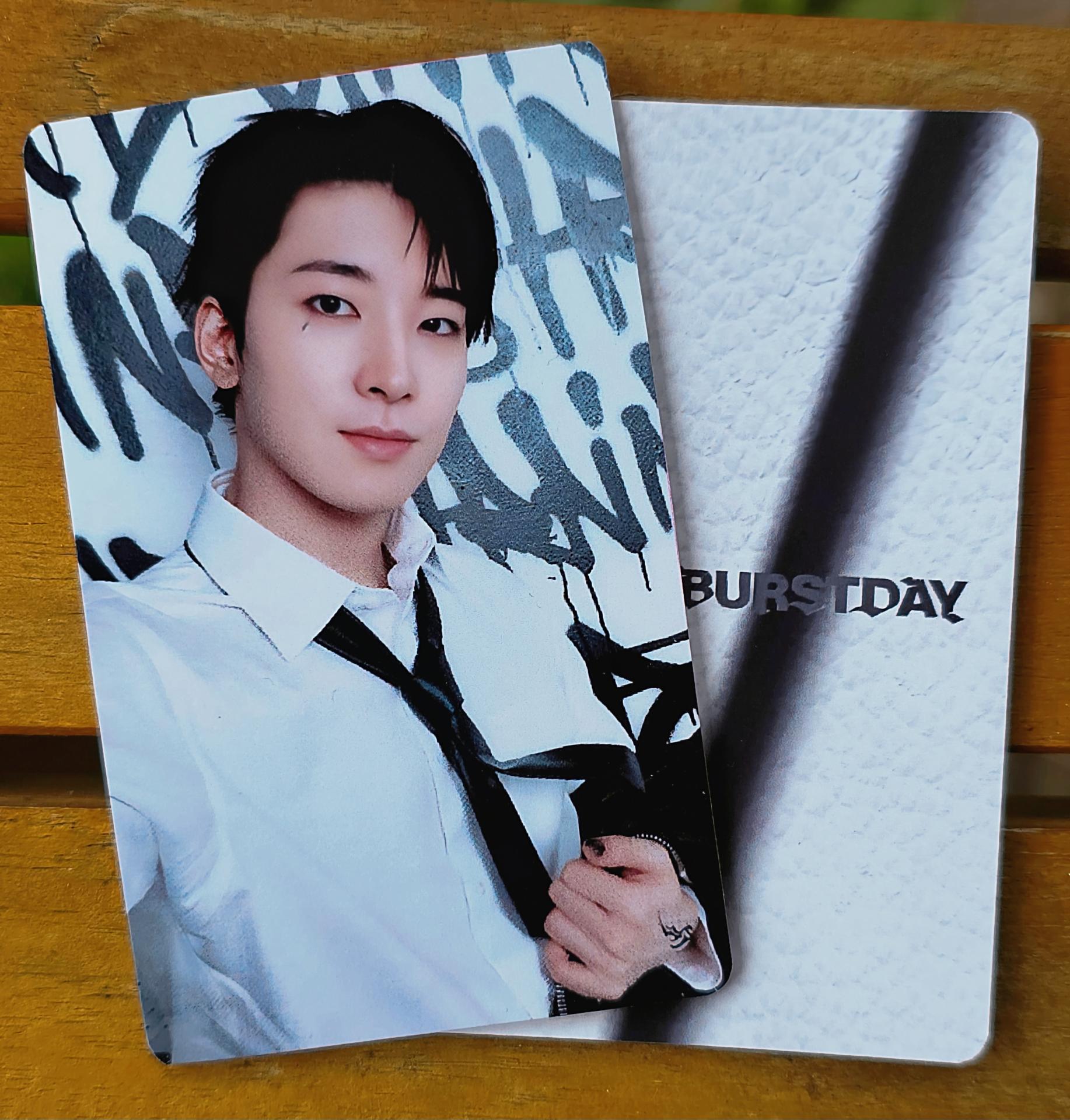Wonwoo : Happy Burstday -  Daredevil Photocards 