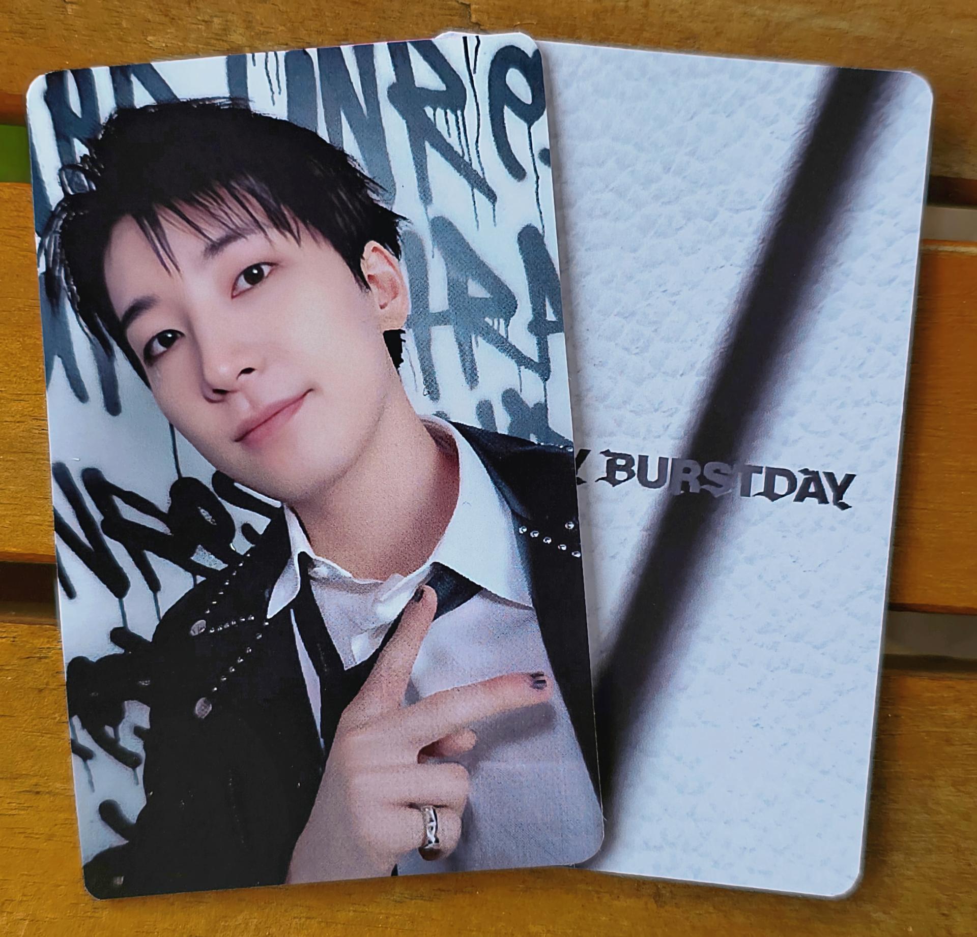 Wonwoo : Happy Burstday -  Daredevil Photocards 