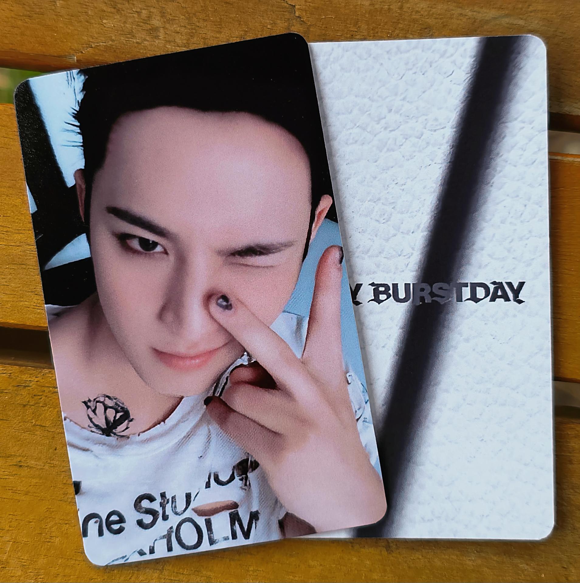 Mingyu : Happy Burstday -  Daredevil Photocards 