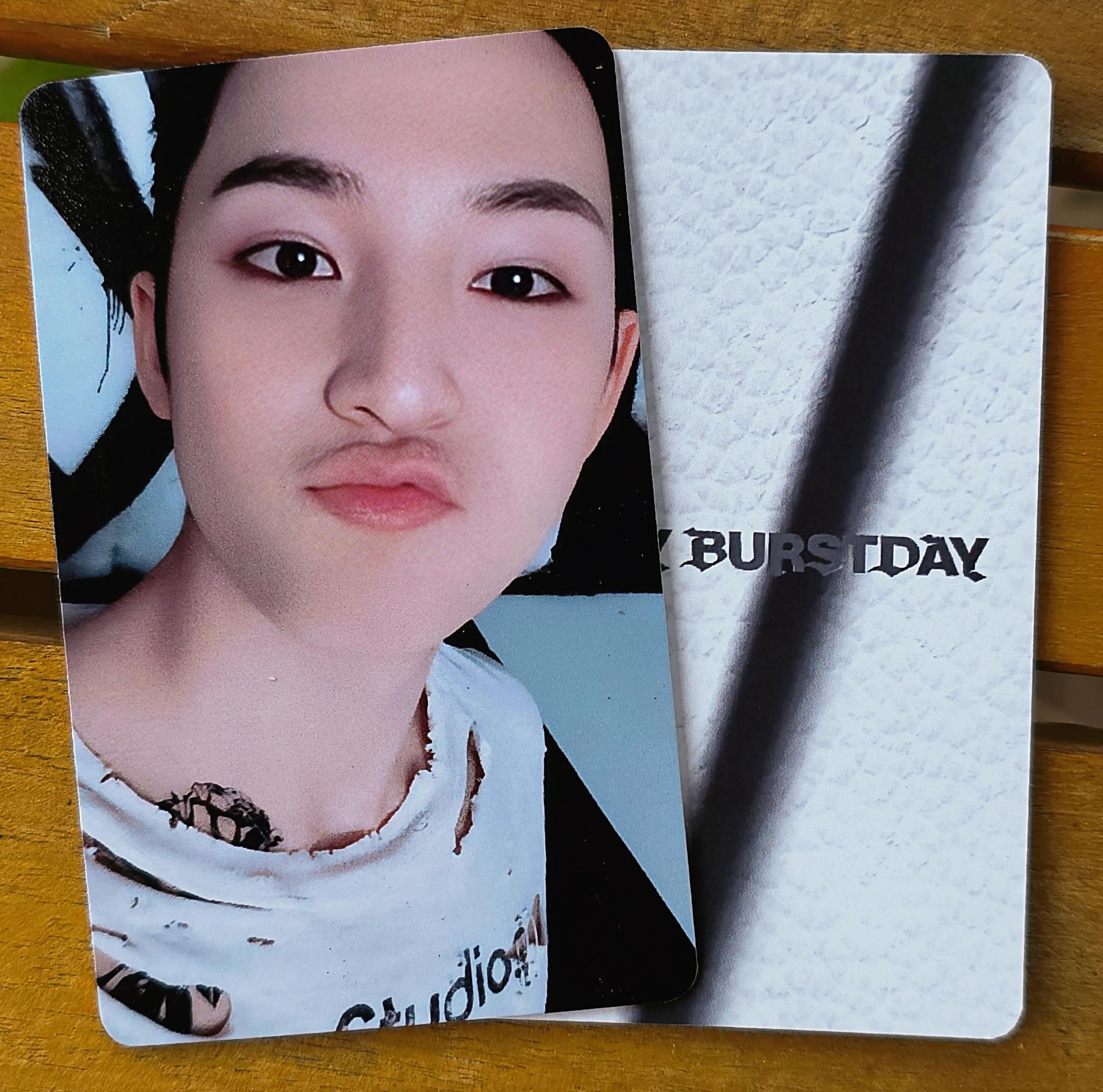 Mingyu : Happy Burstday -  Daredevil Photocards 