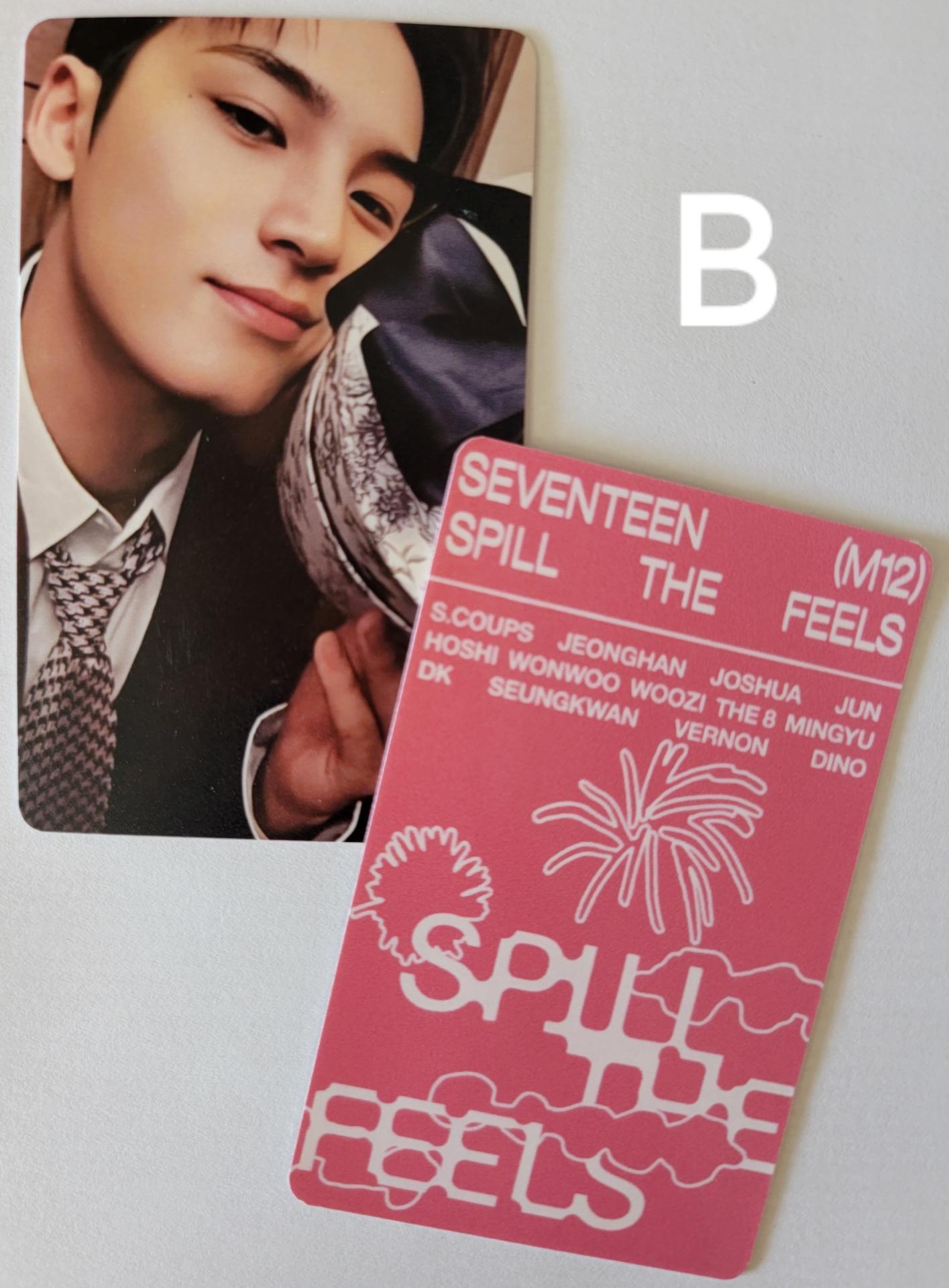 17 - Spill The Feels Carat Edition - Mingyu Photocards