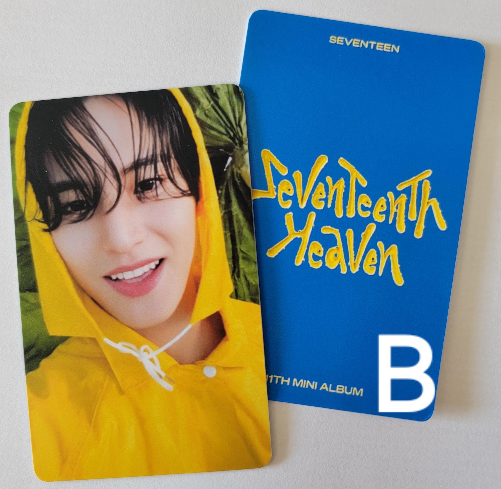 17 - Seventeenth Heaven Carat Version - Mingyu Photocards