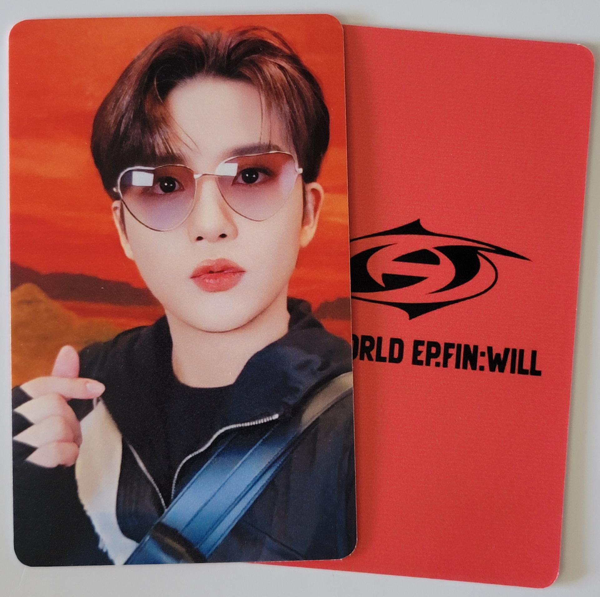 ATEEZ The World Ep Fin - Will : App Music POB Photocards