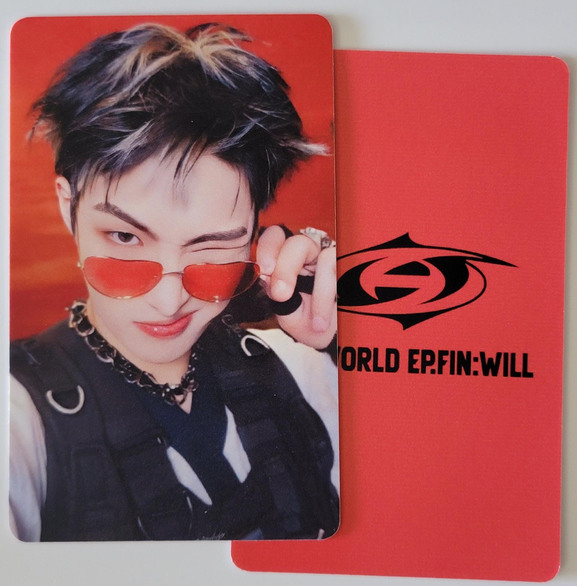 ATEEZ The World Ep Fin - Will : App Music POB Photocards