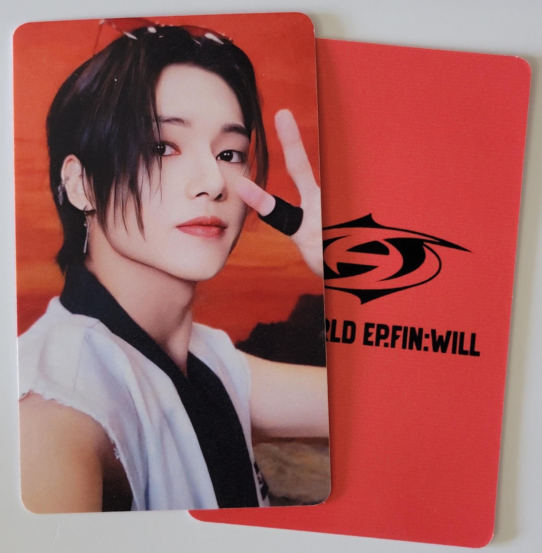 ATEEZ The World Ep Fin - Will : App Music POB Photocards
