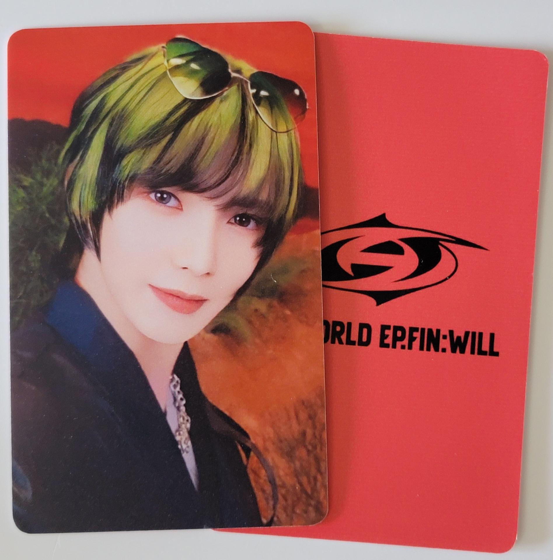 ATEEZ The World Ep Fin - Will : App Music POB Photocards