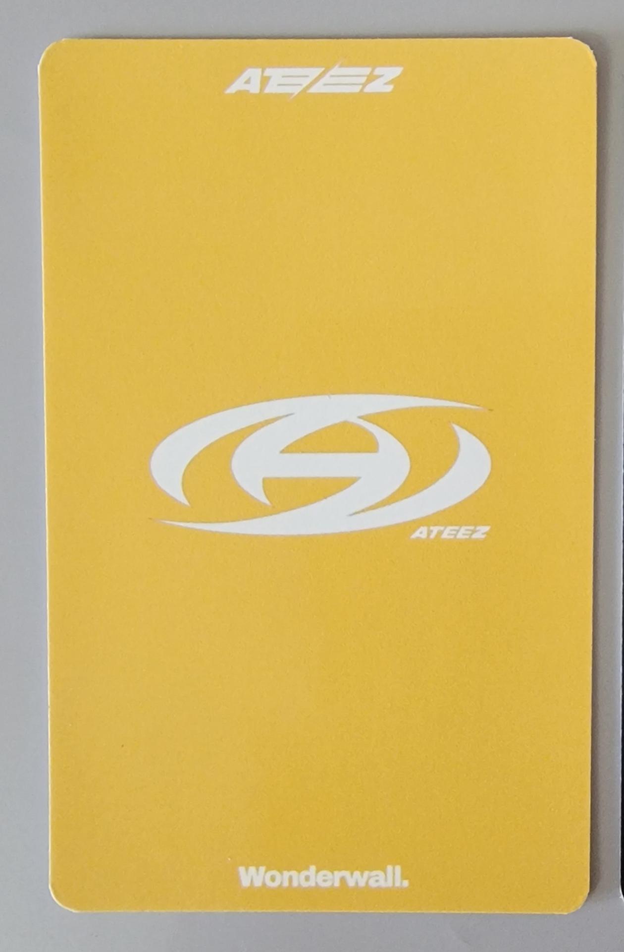 ATEEZ Seonghwa The World Movement Wonderwall  3.0 Photocards