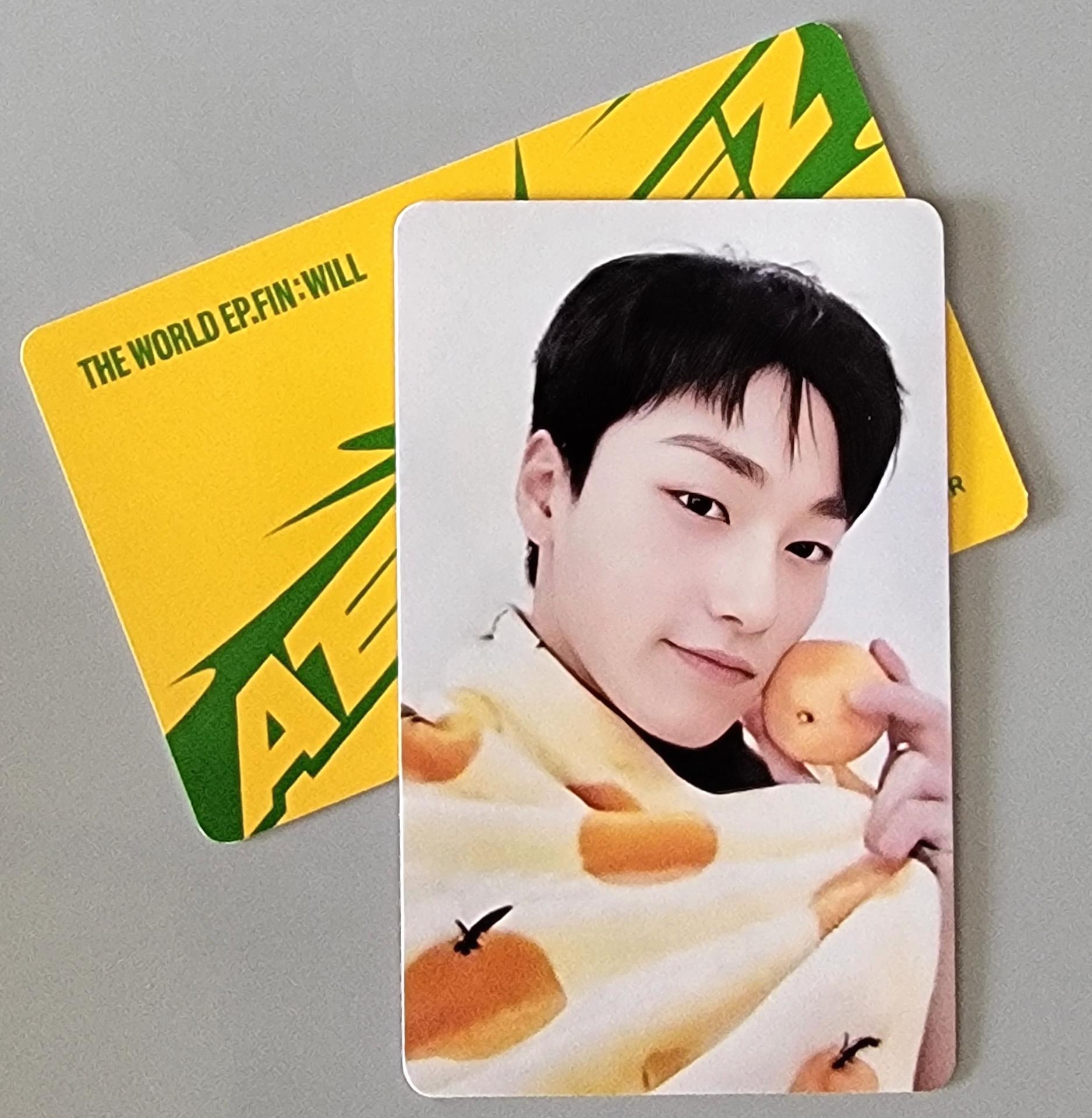 ATEEZ The World Ep. Fin: Will - Makestar 4.0 Photocards