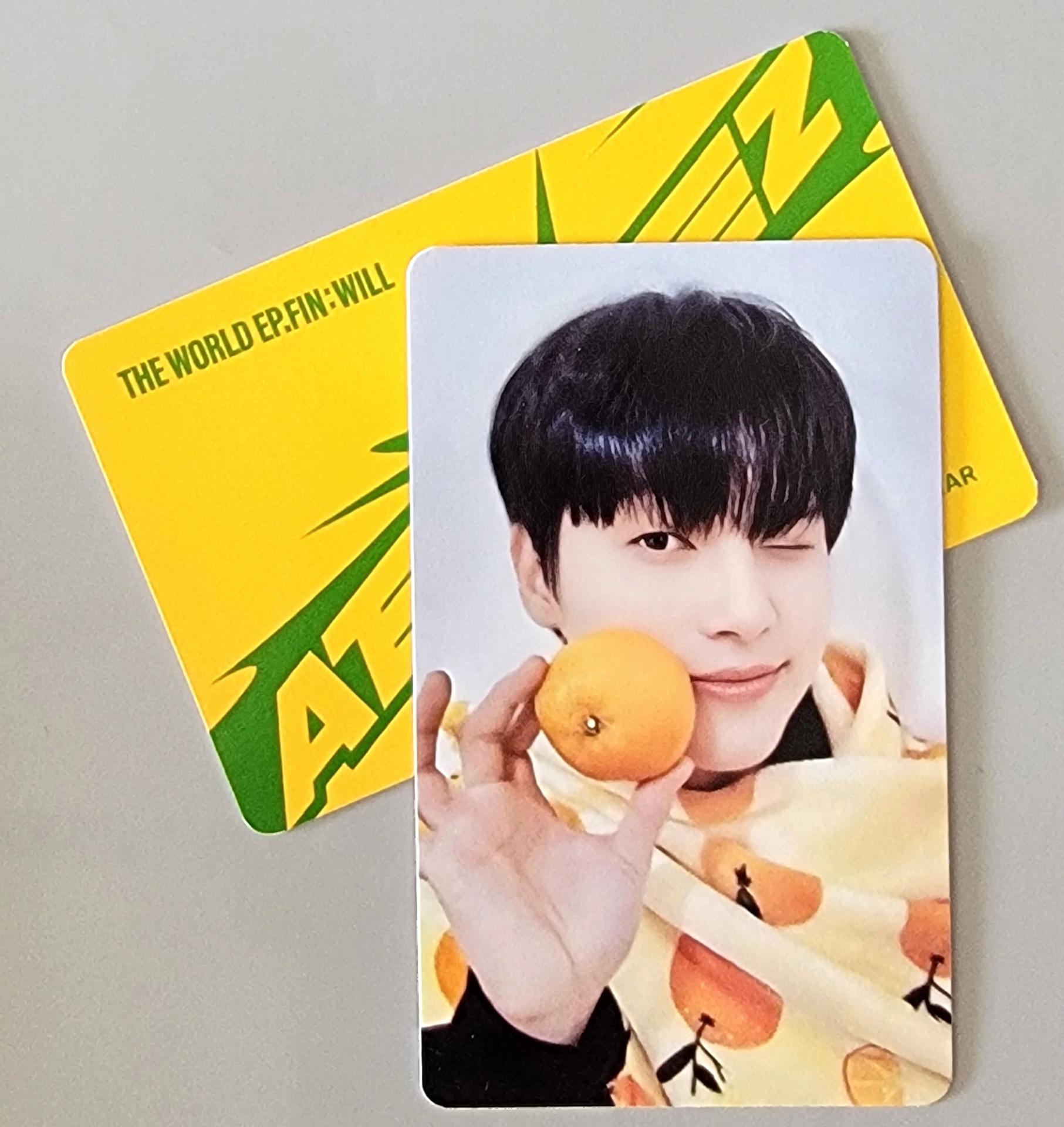 ATEEZ The World Ep. Fin: Will - Makestar 4.0 Photocards