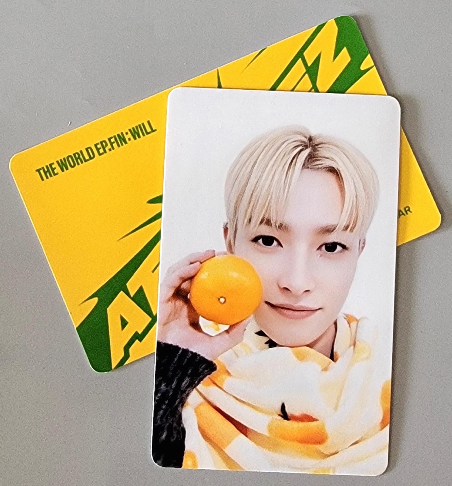 ATEEZ The World Ep. Fin: Will - Makestar 4.0 Photocards
