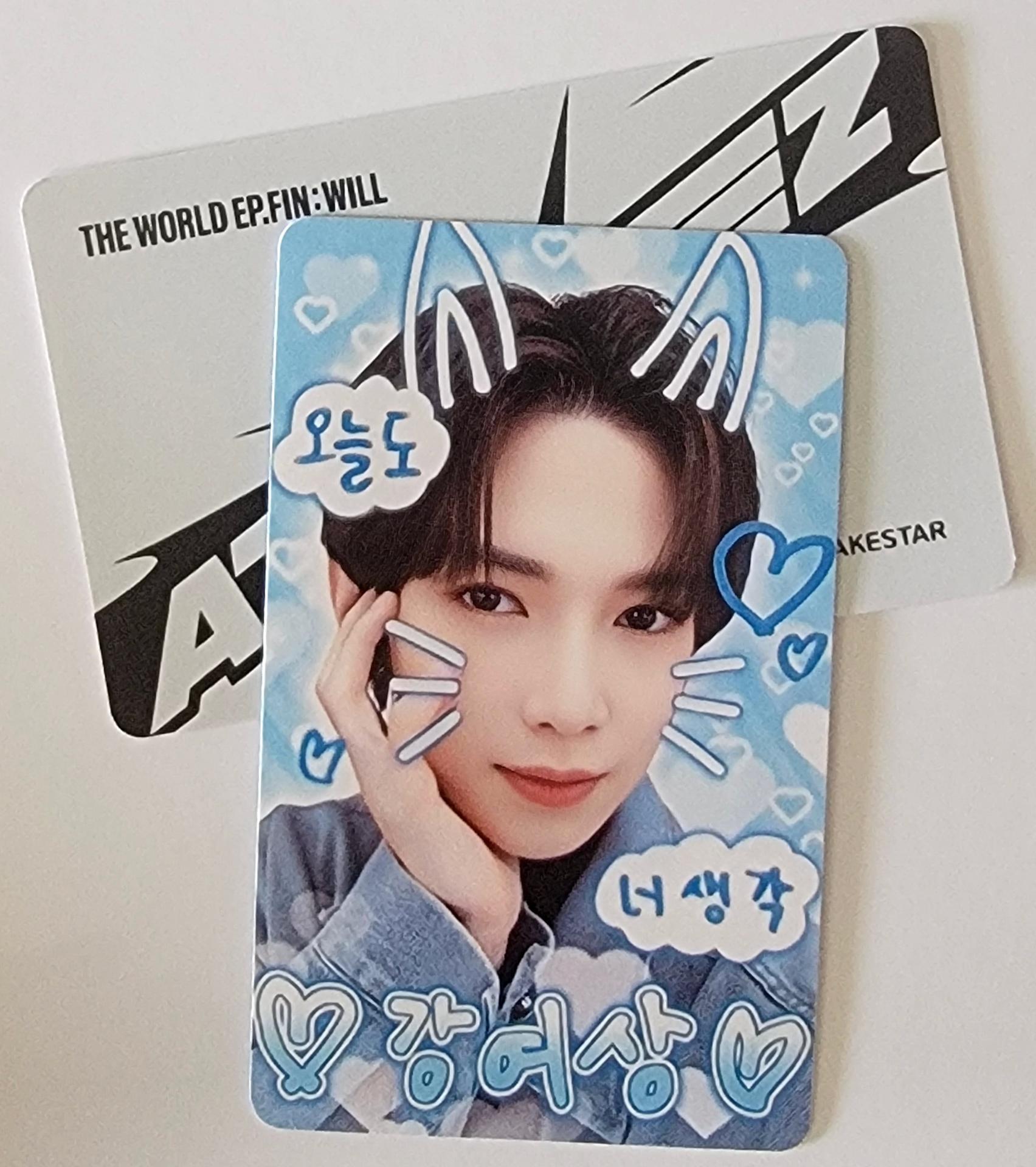 ATEEZ The World Ep. Fin: Will - Makestar Photocards