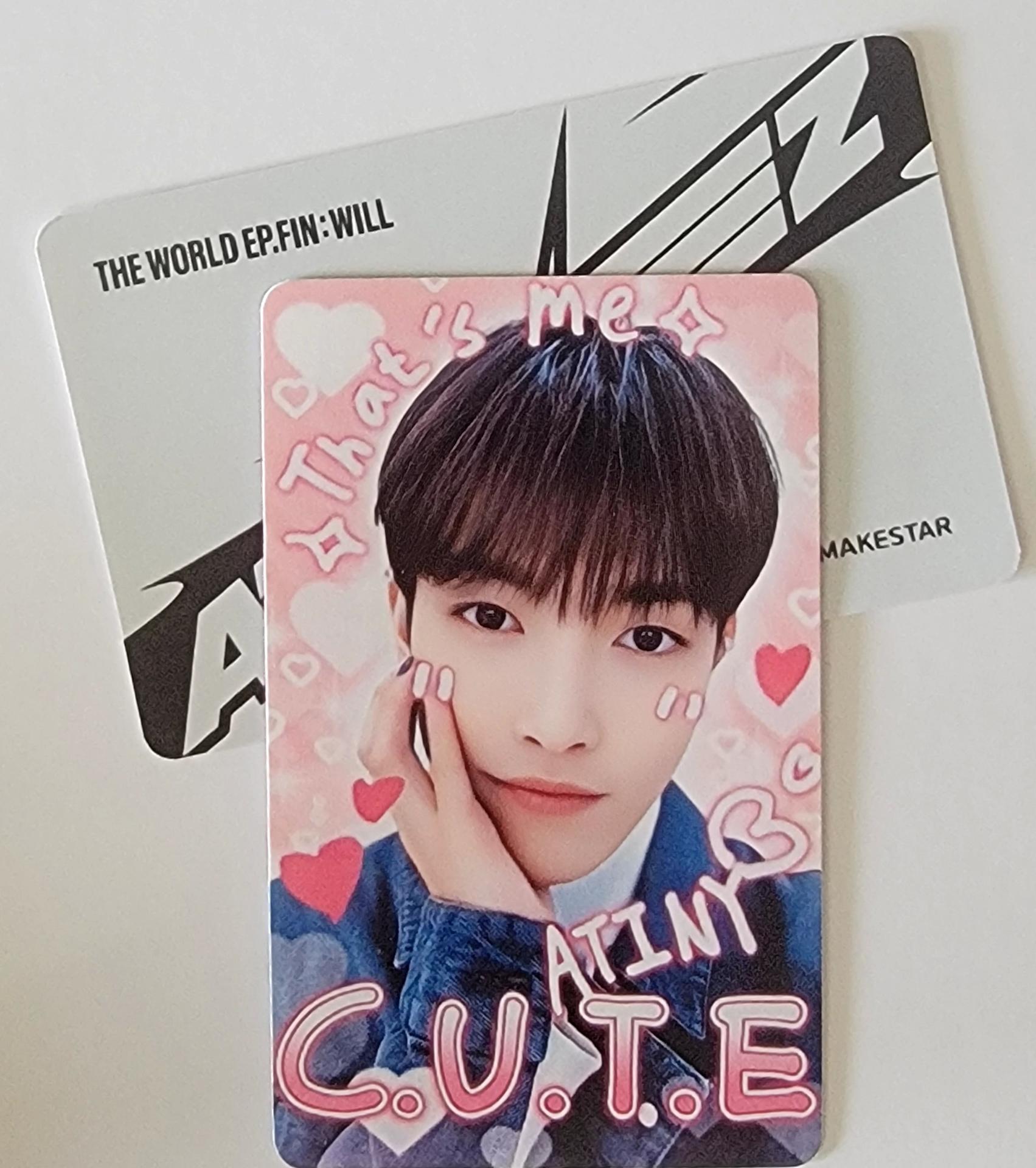 ATEEZ The World Ep. Fin: Will - Makestar Photocards