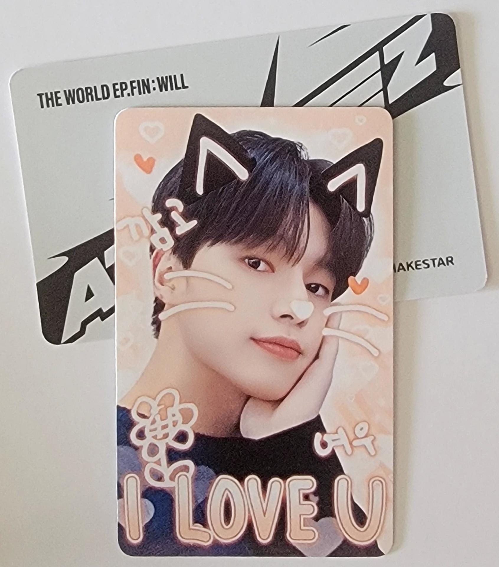 ATEEZ The World Ep. Fin: Will - Makestar Photocards