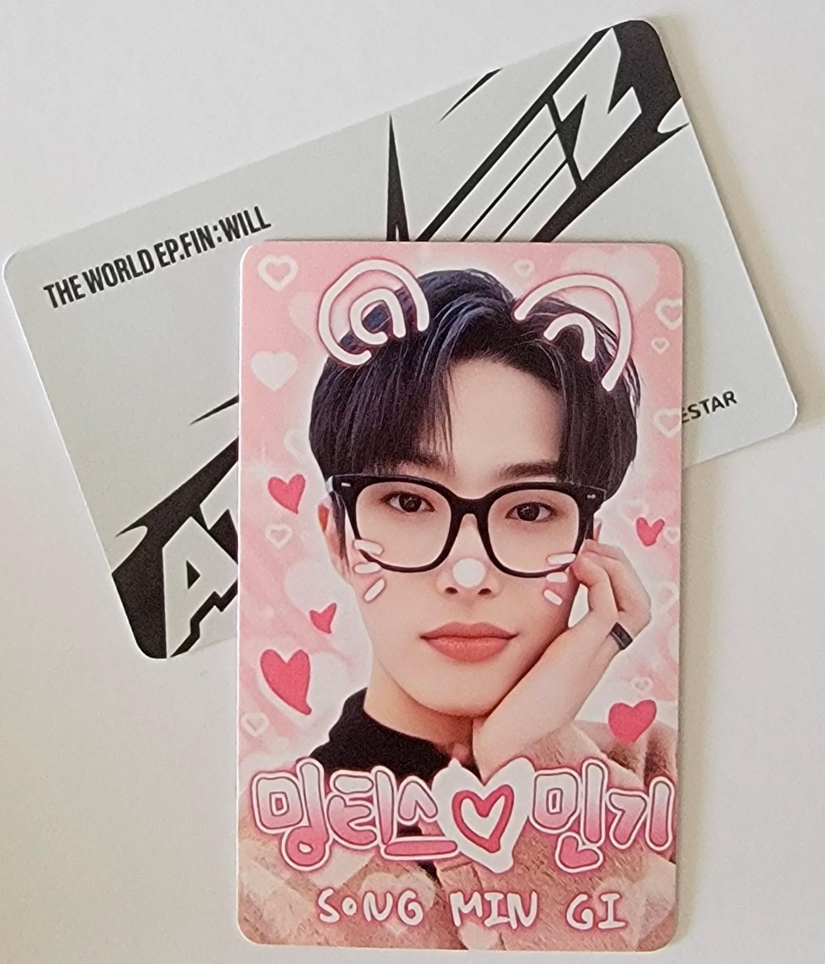 ATEEZ The World Ep. Fin: Will - Makestar Photocards