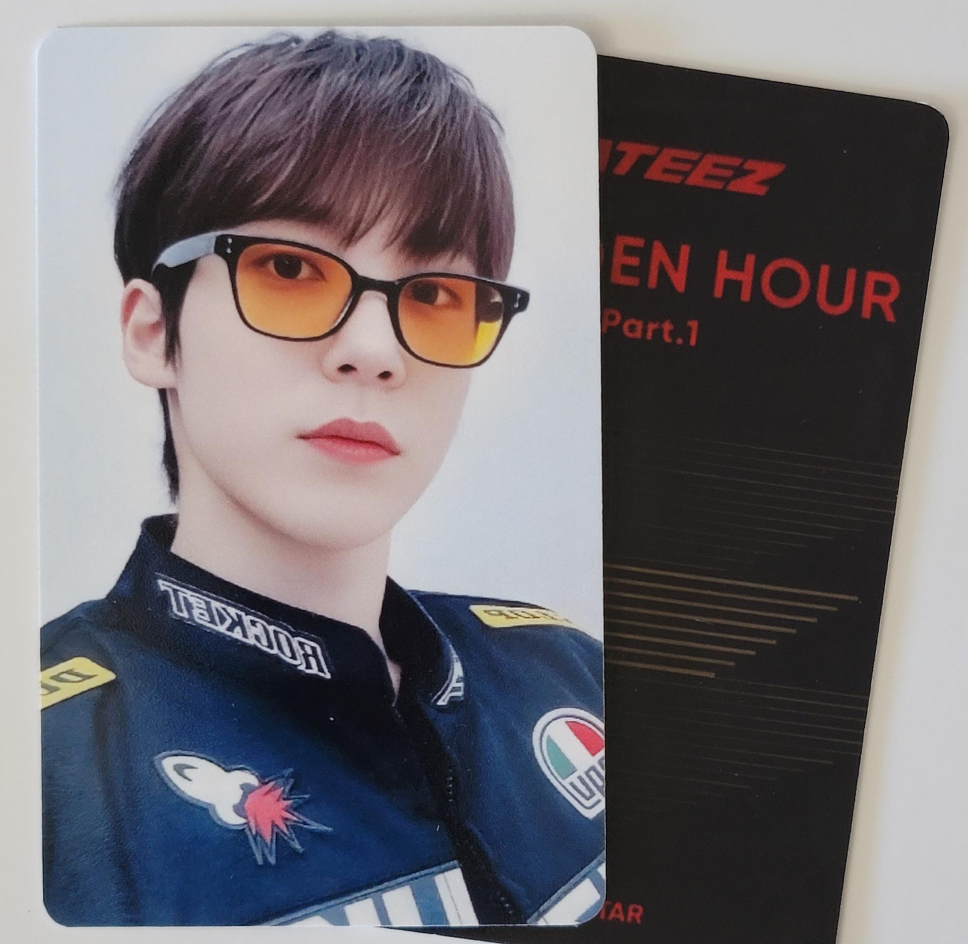 ATEEZ Golden Hour 1 Makestar Lucky Draw Photocards