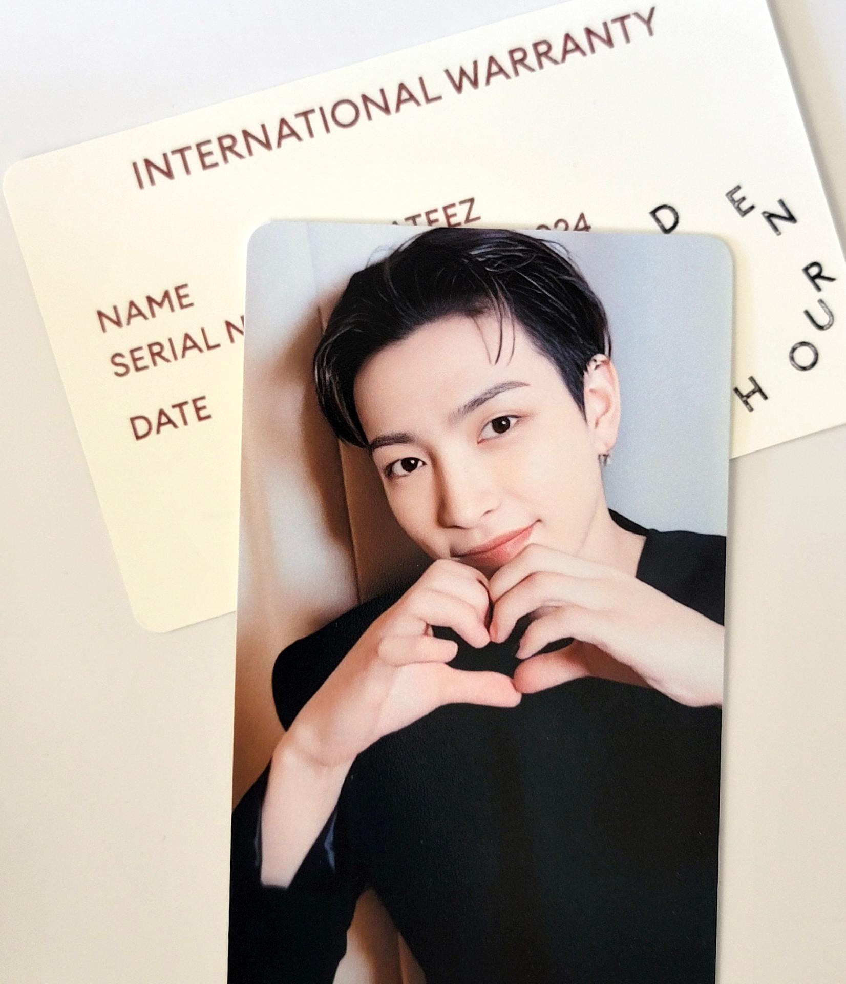 ATEEZ Golden Hour 2 Pt.Z Diary Version Photocards