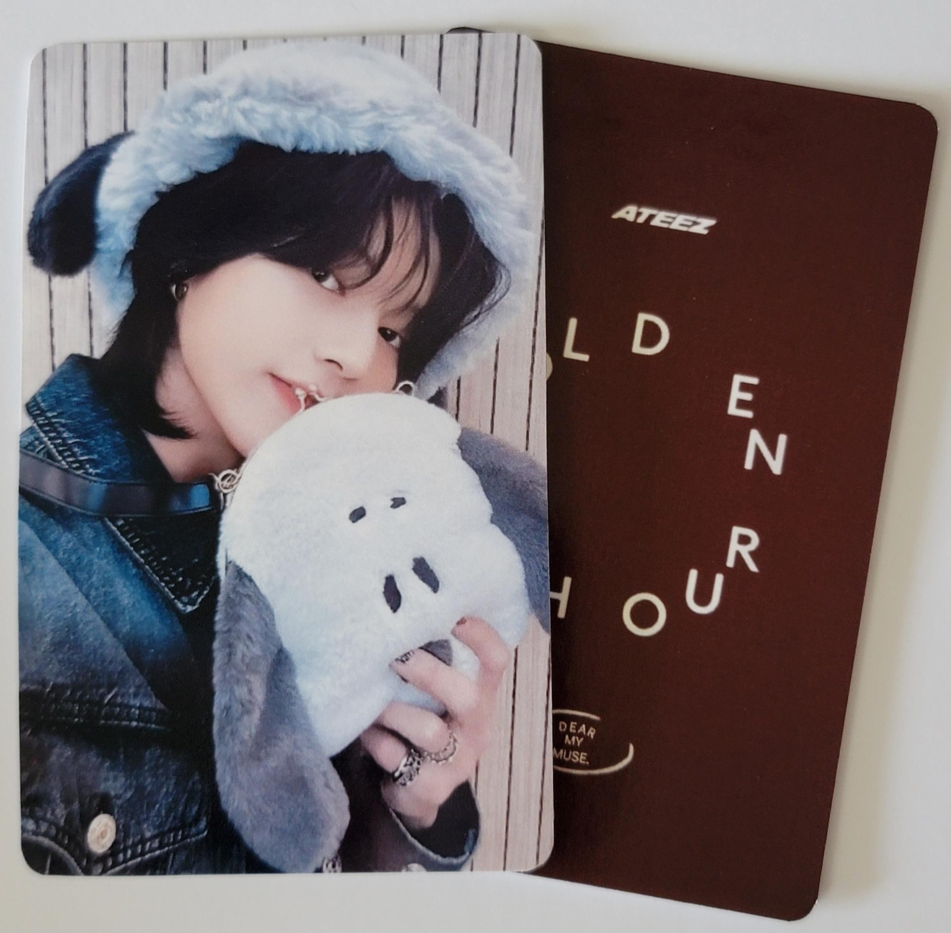 ATEEZ GOLDEN HOUR: Part.2 Dear My Muse Photocards