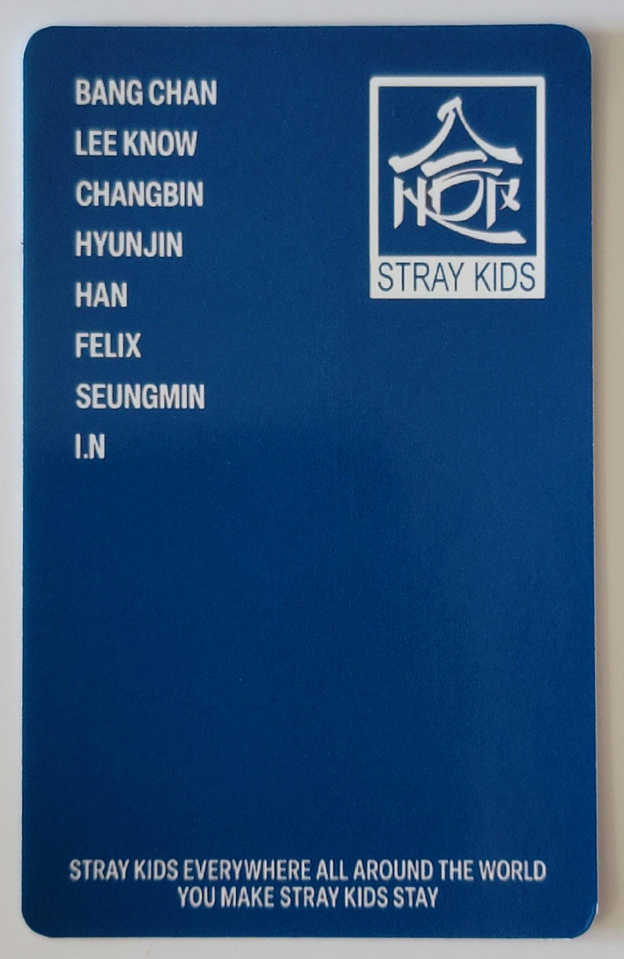 SKZ Hop JYP Shop POB Photocards