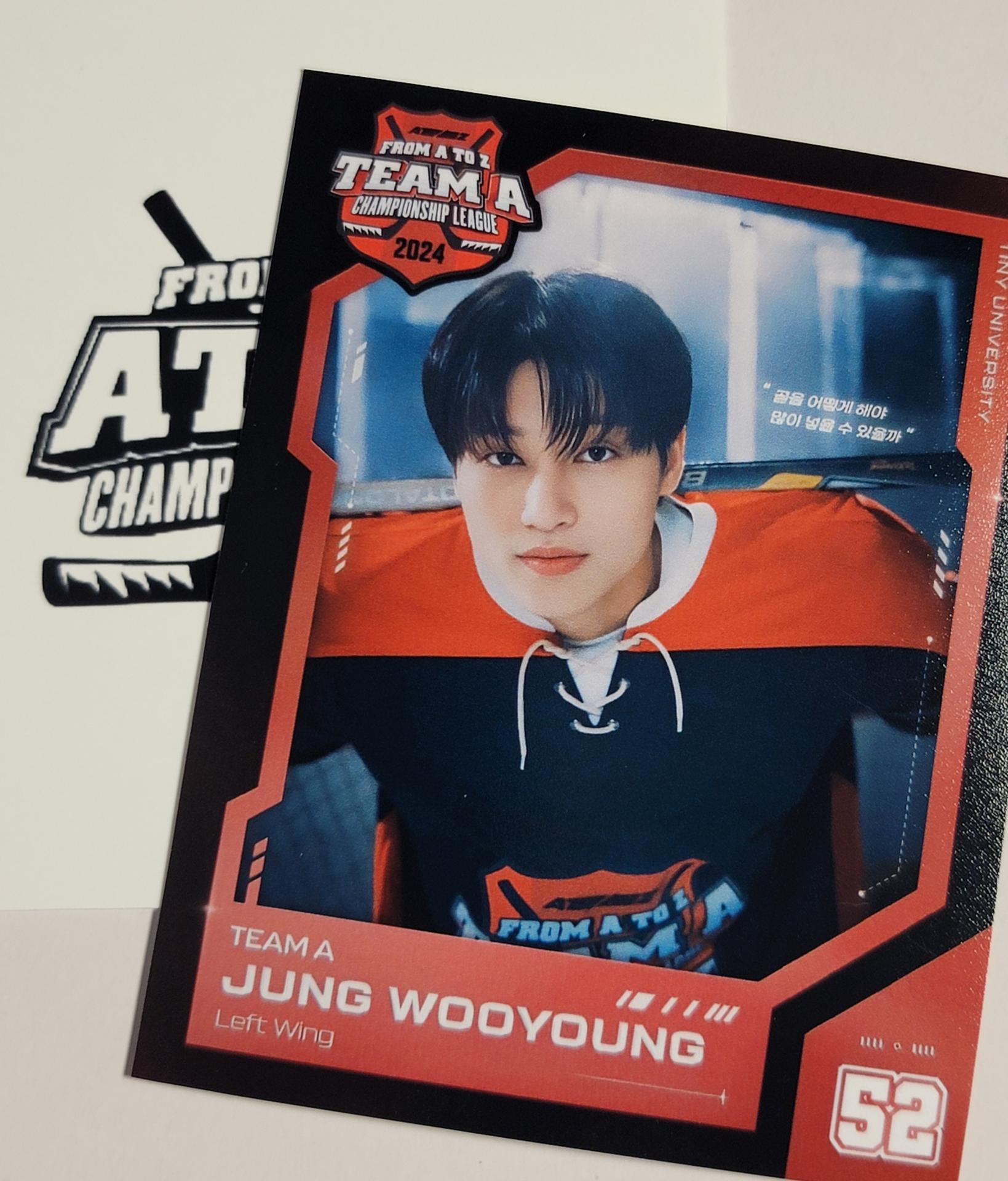 ATEEZ from A to Z 5th Membership Kit Hockey Photocards