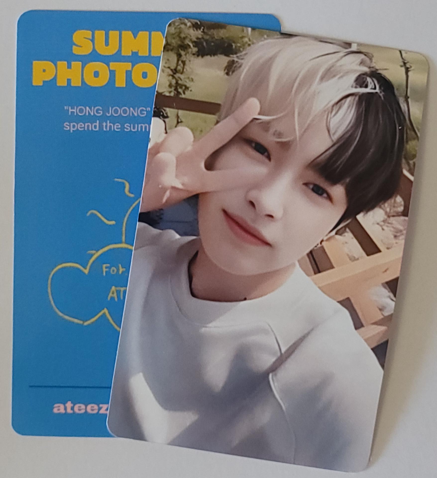 ATEEZ Summer Photobook 2022 KQ Store Photocards