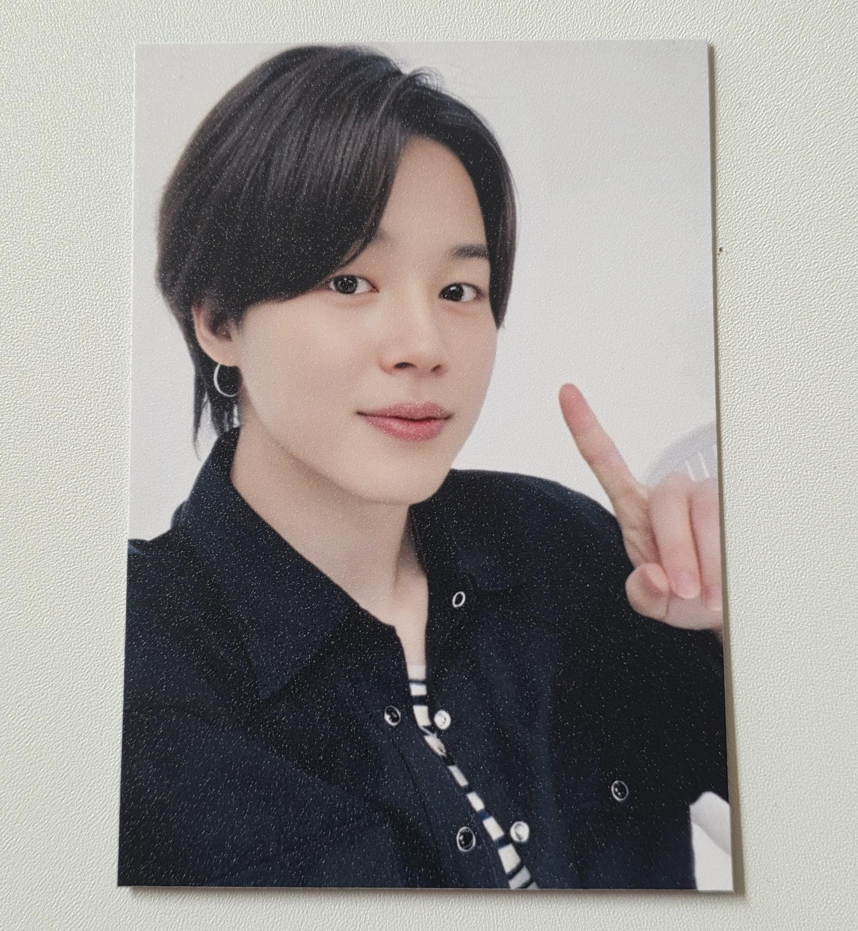 Jimin - Japan Fanclub Fortune Box Purple Edition  Mini Photocard