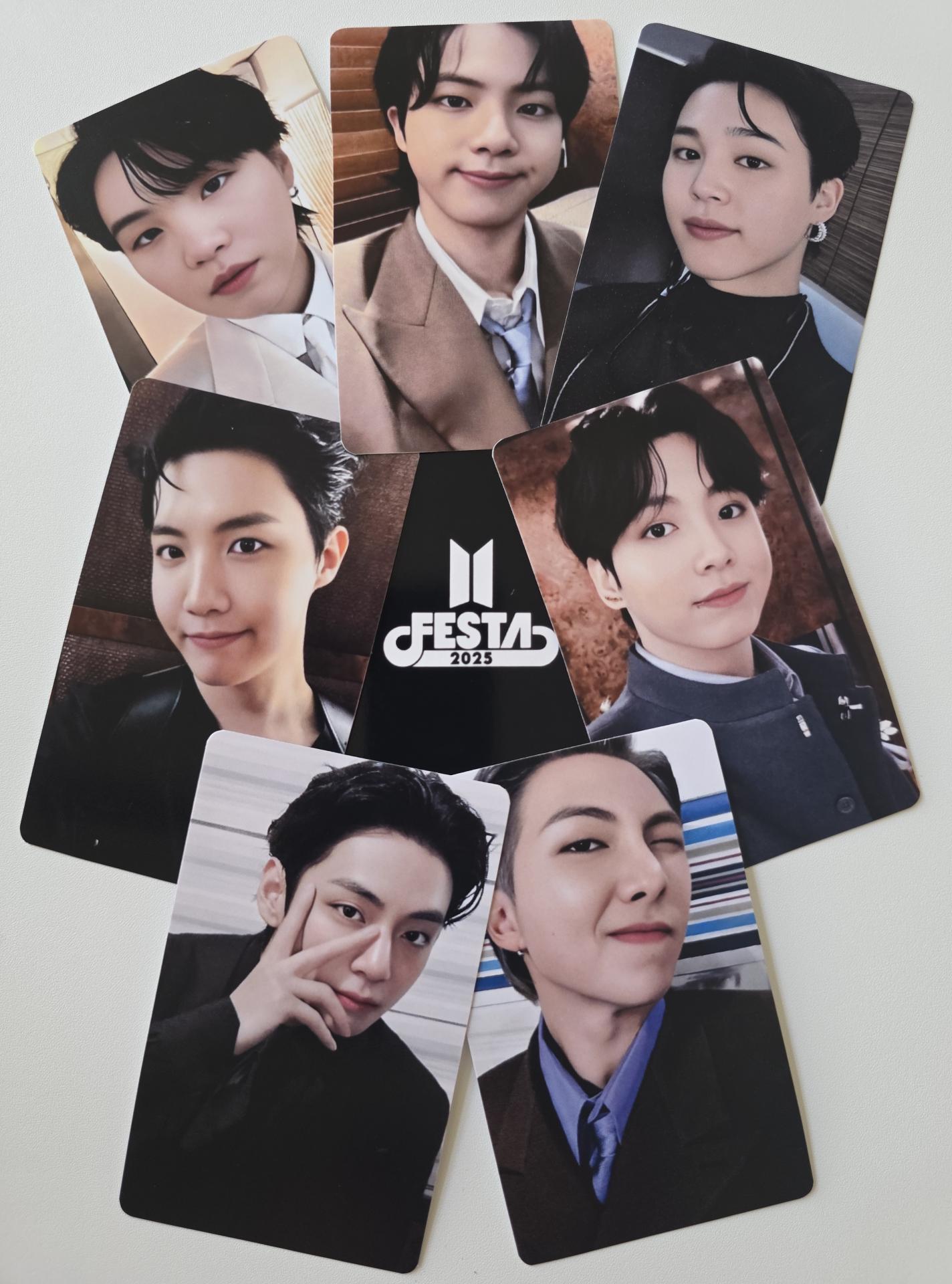 BTS Festa 2025 Media Purchase Benefit Photocard