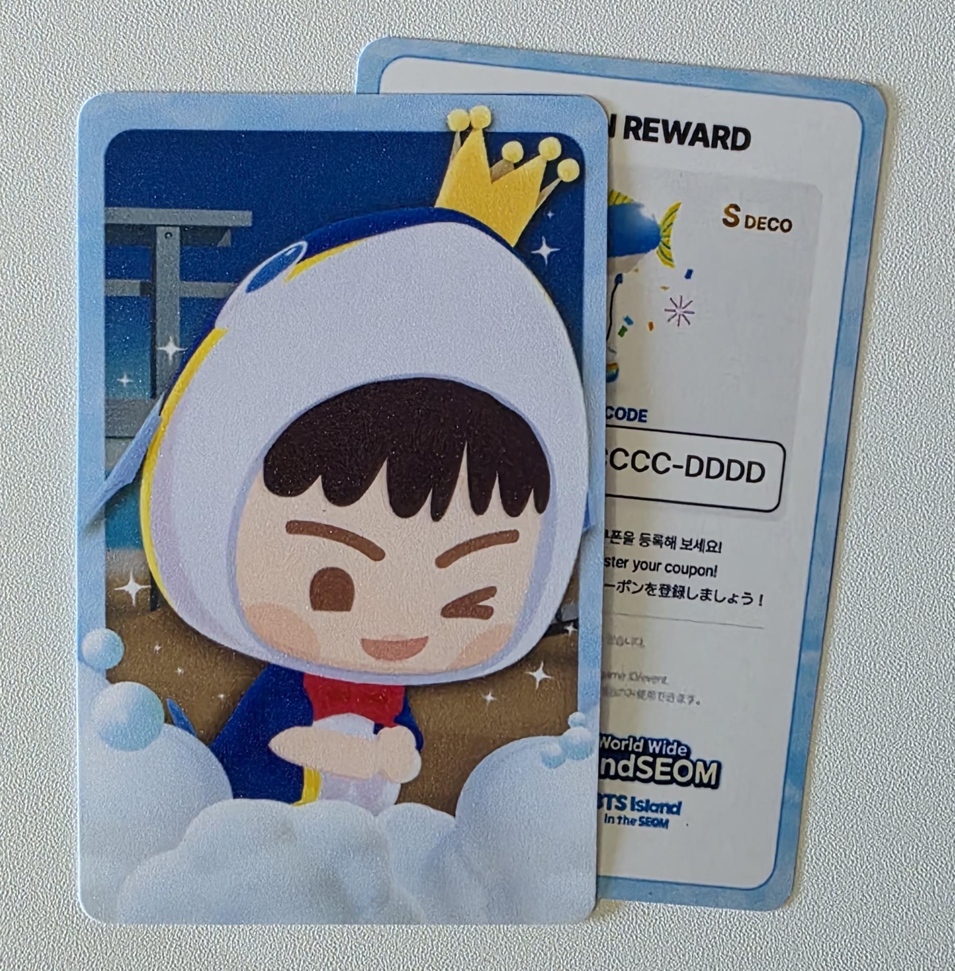 Jin - Worldwide HandSeom Special Gift Photocards 