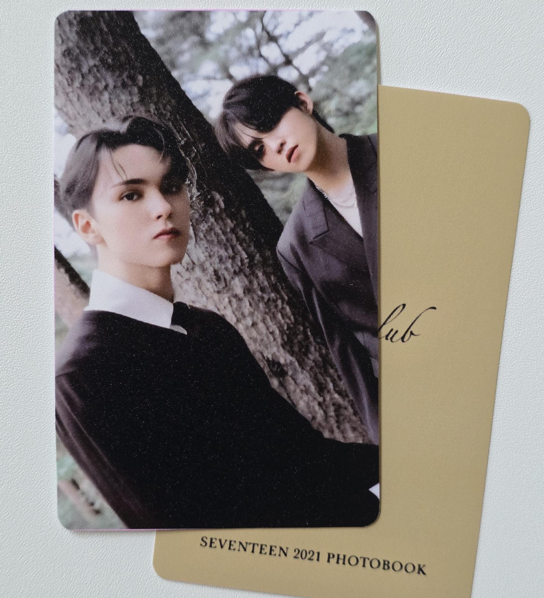 Seventeen Social Club S.Coups & Vernon unit Photocards 