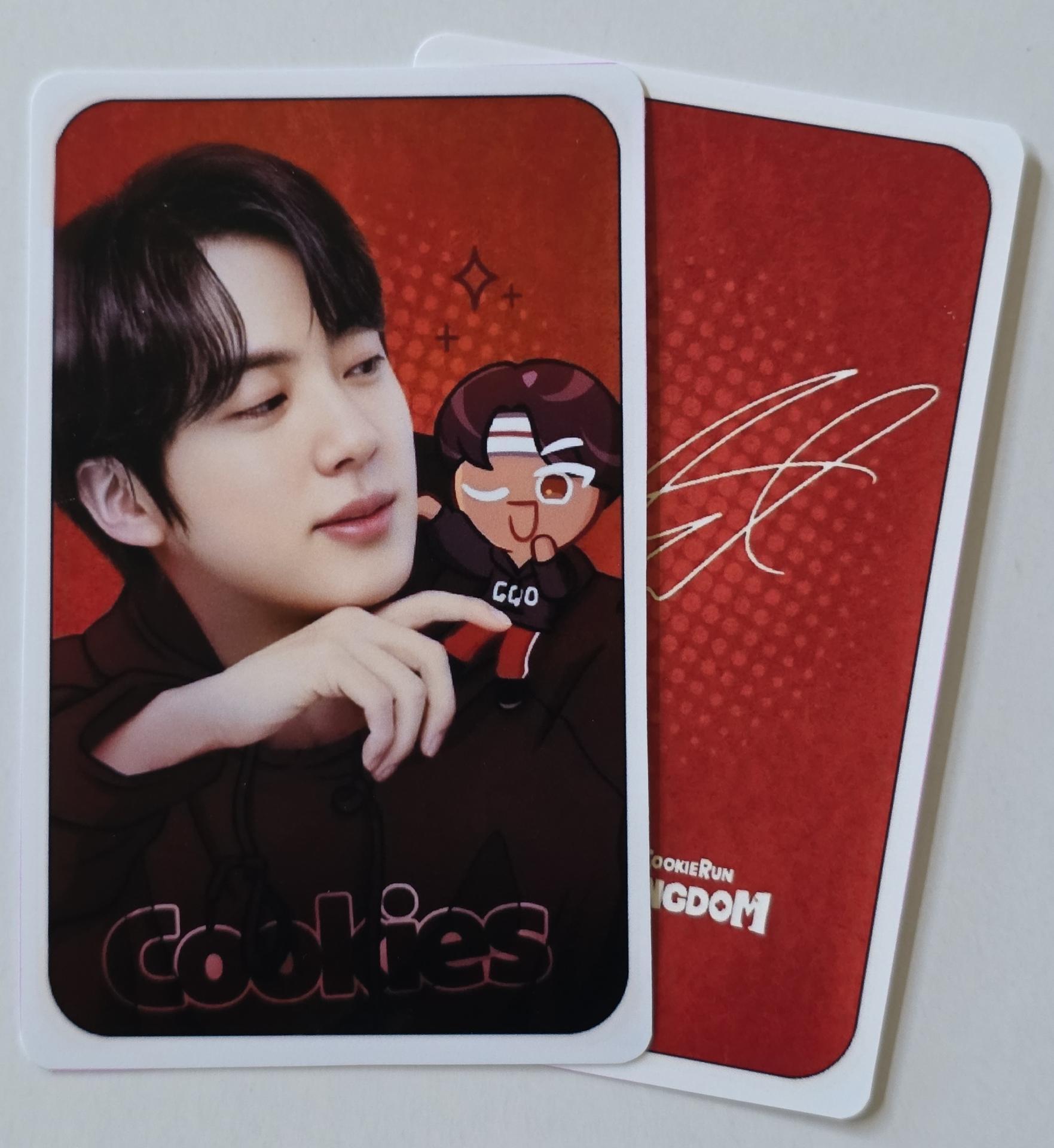 BTS - Cookie Run Kingdom MIC Drop Photocards