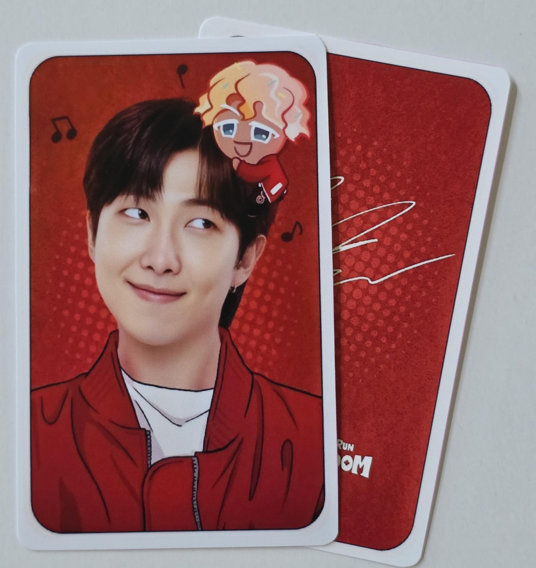 BTS - Cookie Run Kingdom MIC Drop Photocards